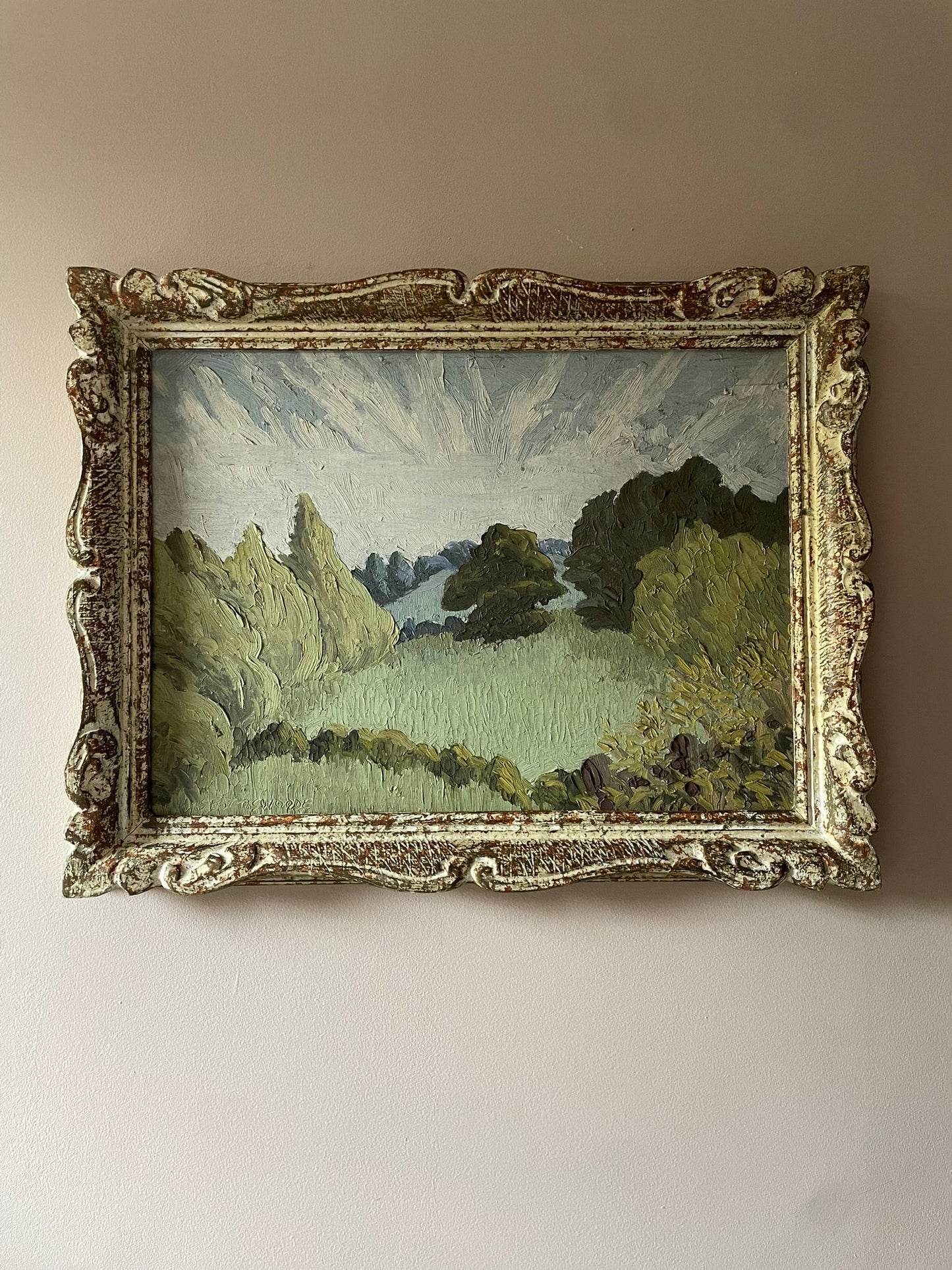 Fresh Air Landscape Oil Painting