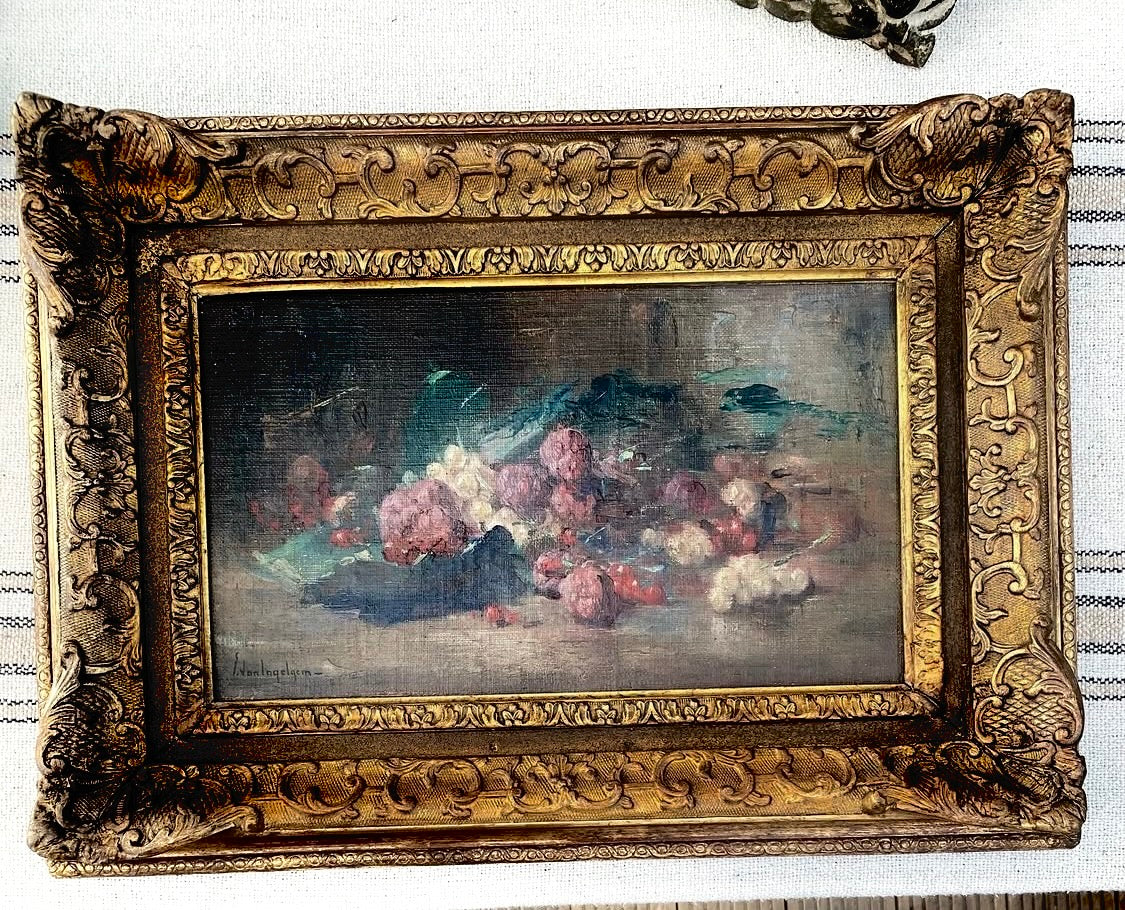 Berries for Breakfast Oil Painting