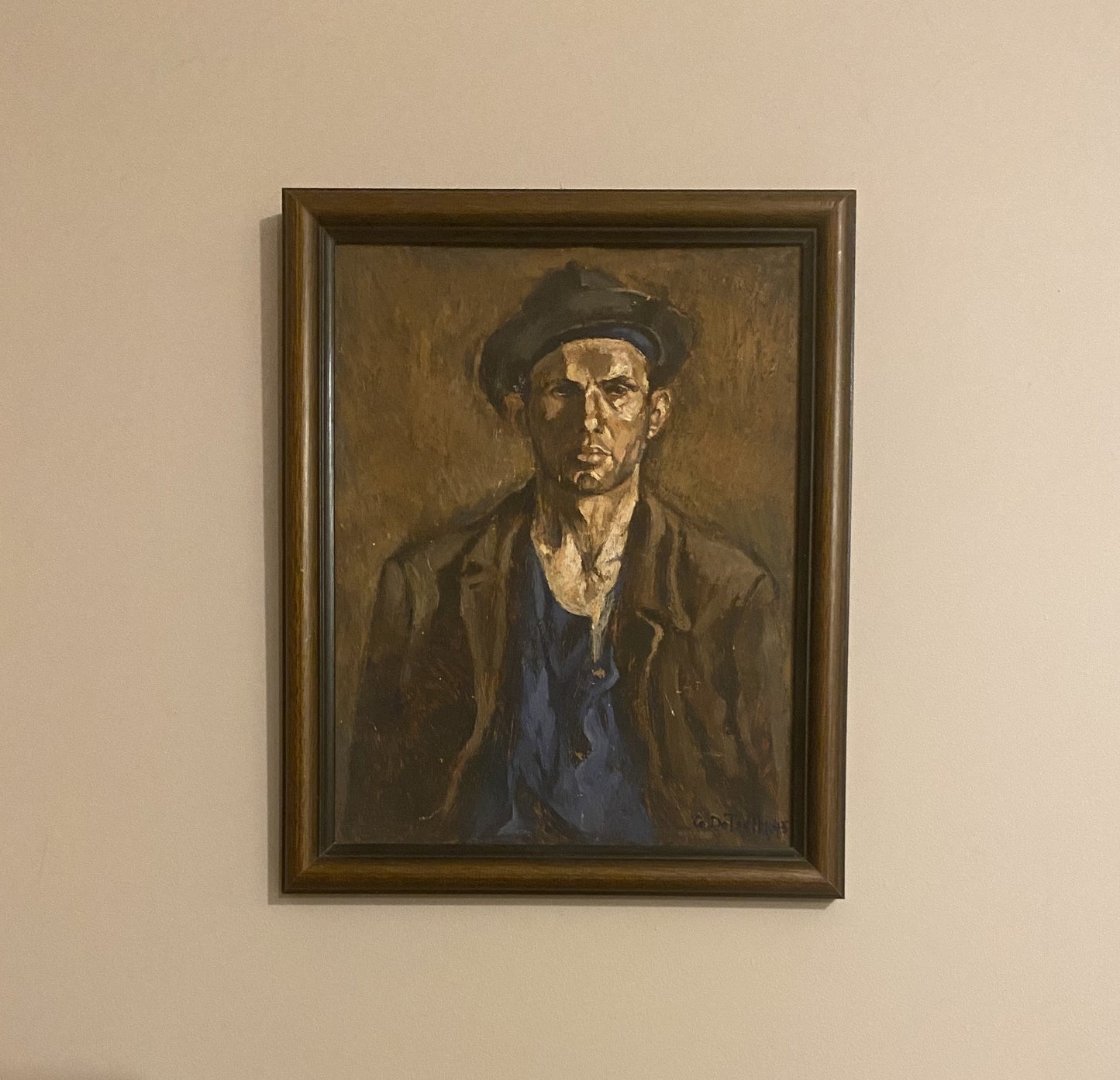 A Brown Jacket Portrait