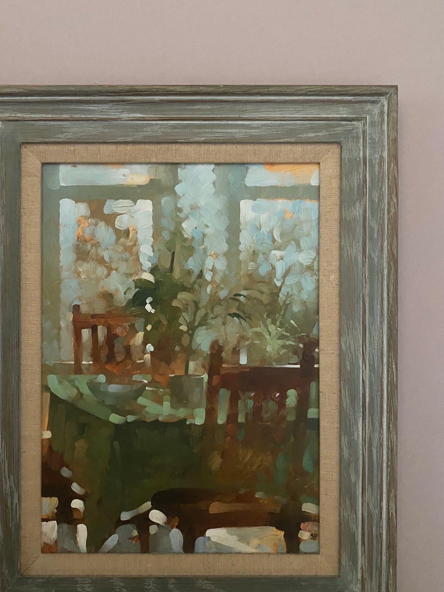 Green and Serene At Home Painting
