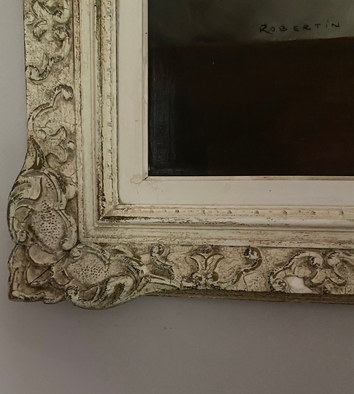 Sibylle Robertin Flowers in Vase - Framed