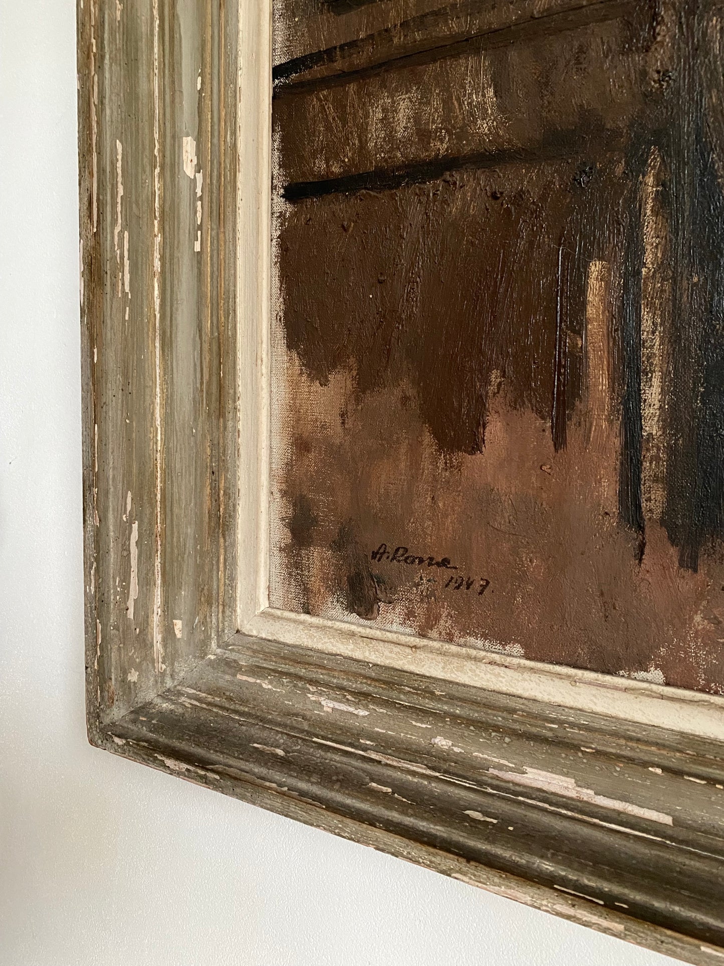Reflective Portrait 1947 Oil Painting on Canvas