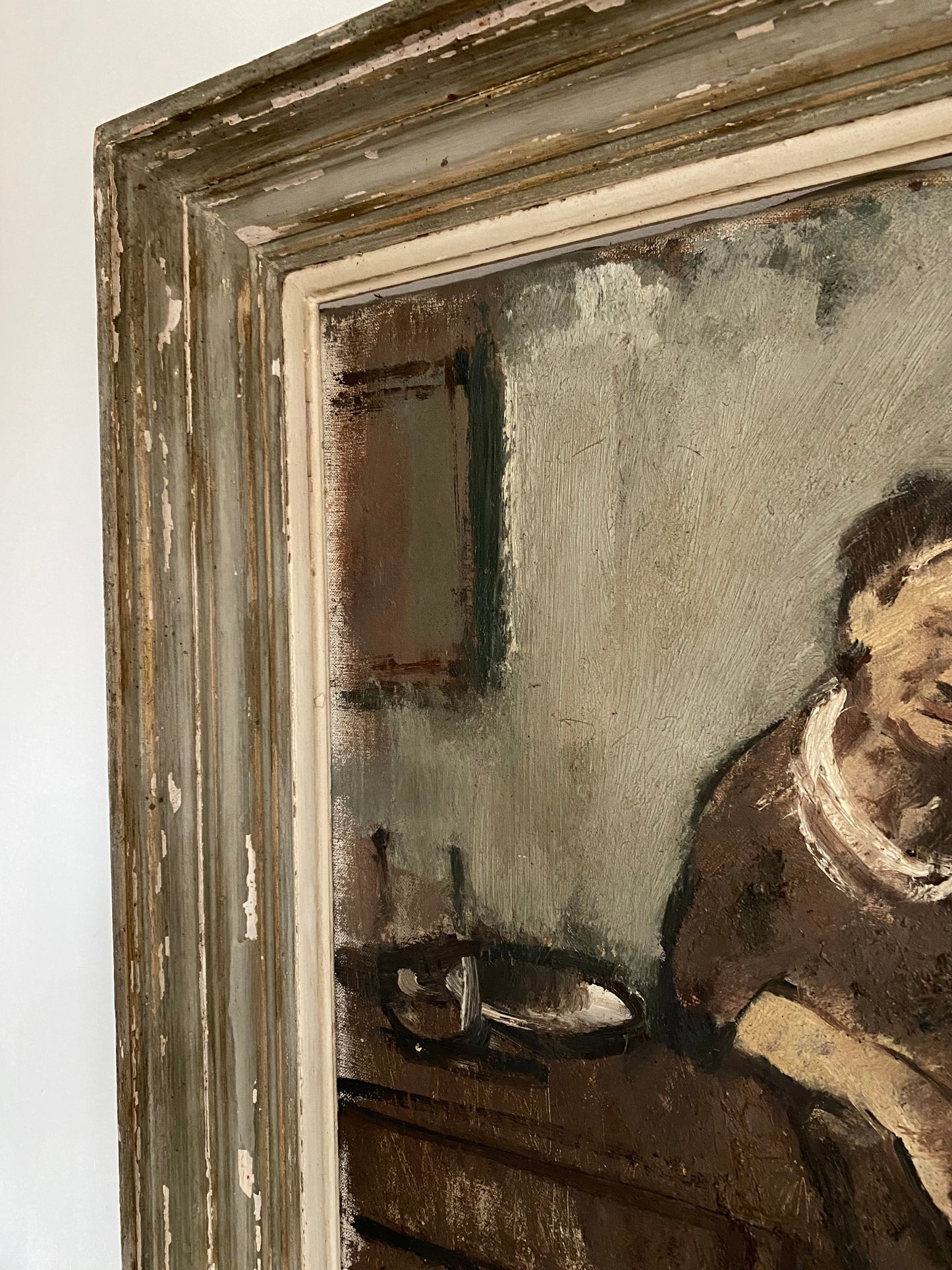 Reflective Portrait 1947 Oil Painting on Canvas