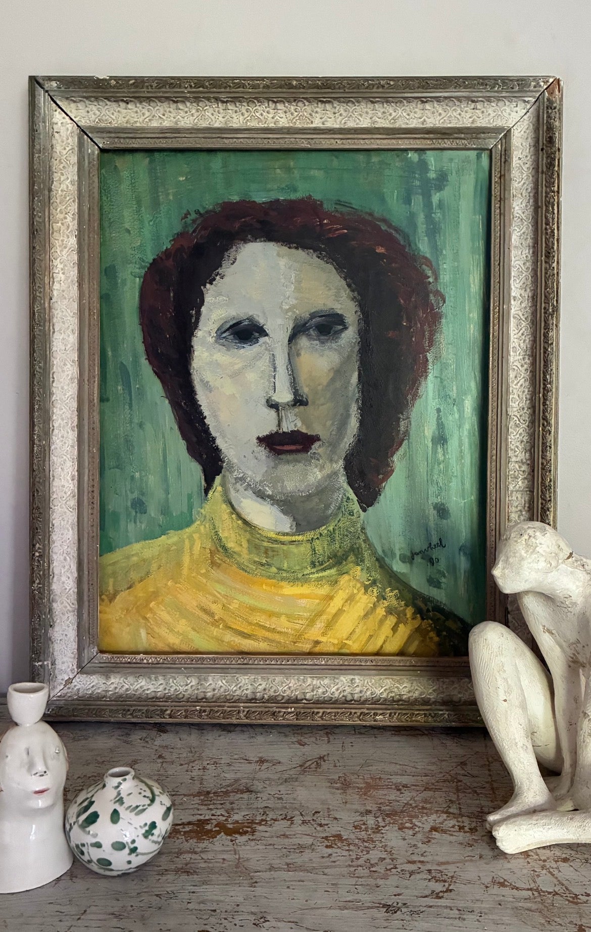 She Moves Oil Portrait Painting