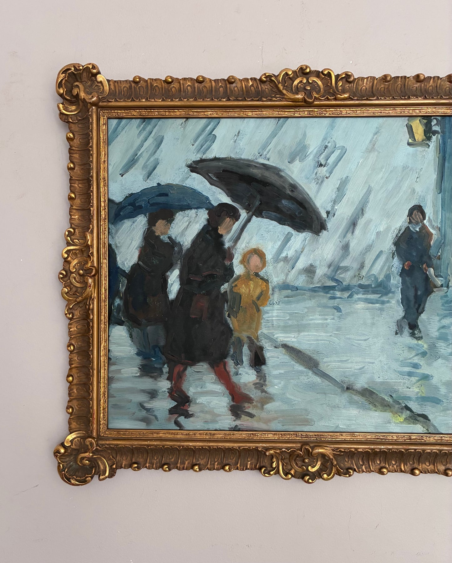 Rainy Days Oil Painting
