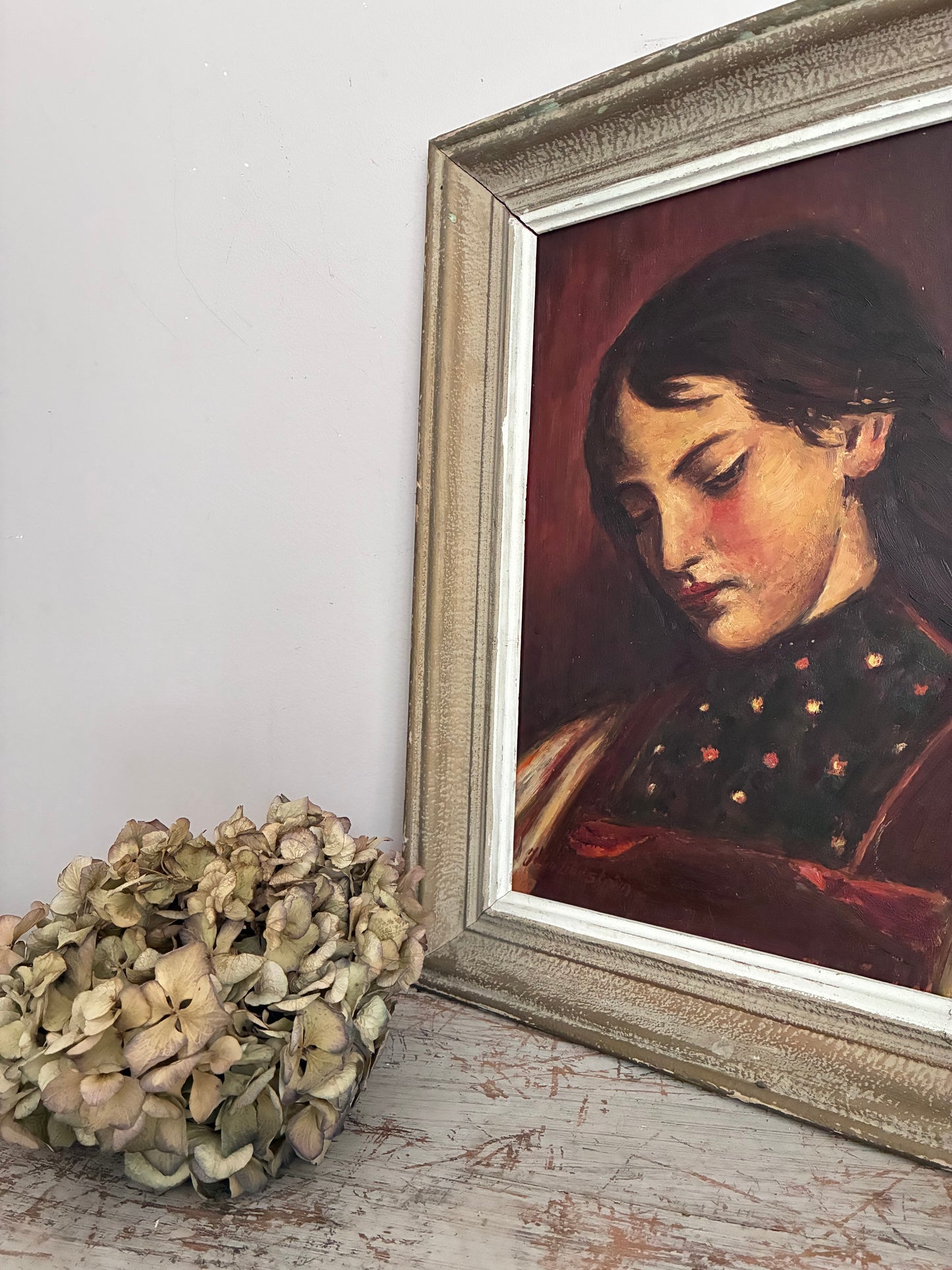 Portrait Femme Oil Painting
