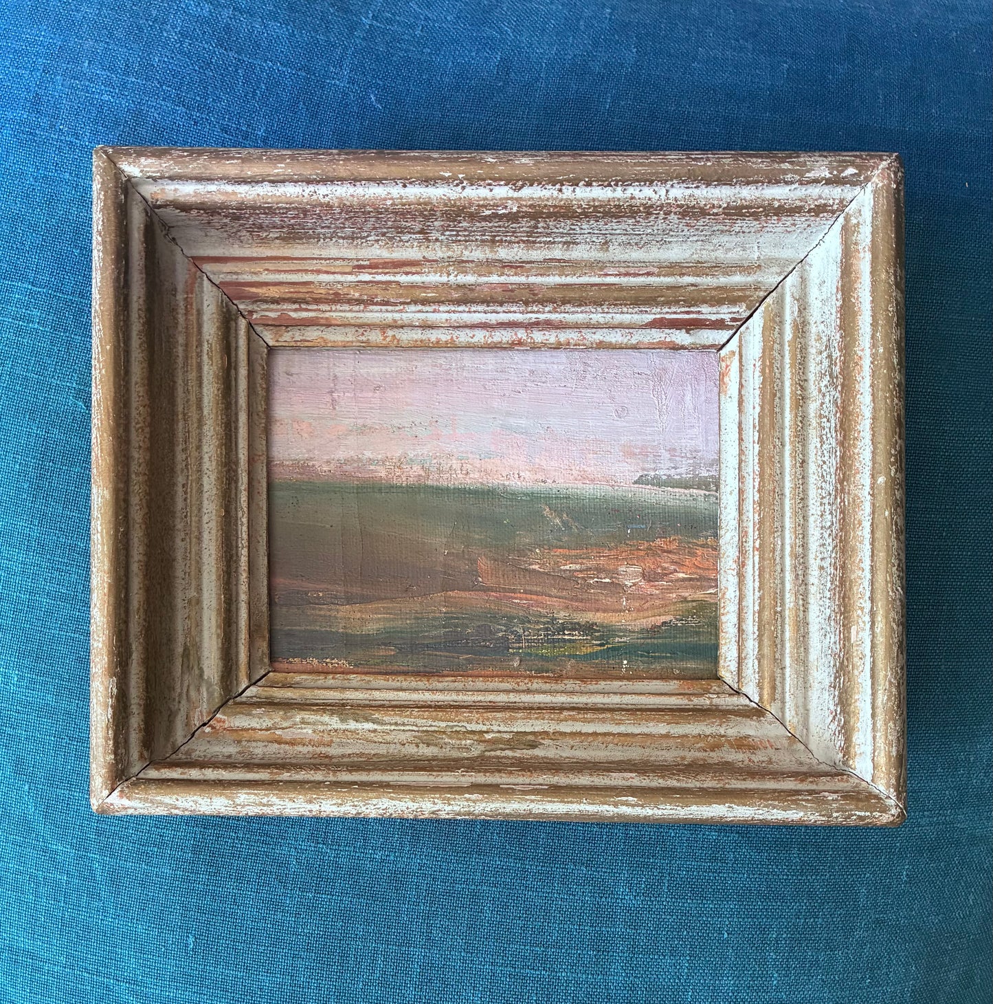 Sunset Landscape Oil Painting on Canvas