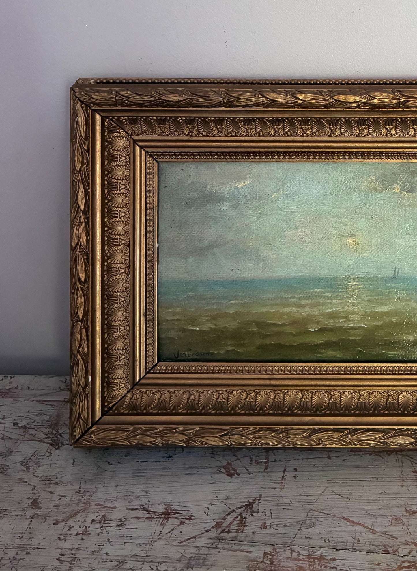 The Marine Verbessem Oil Painting