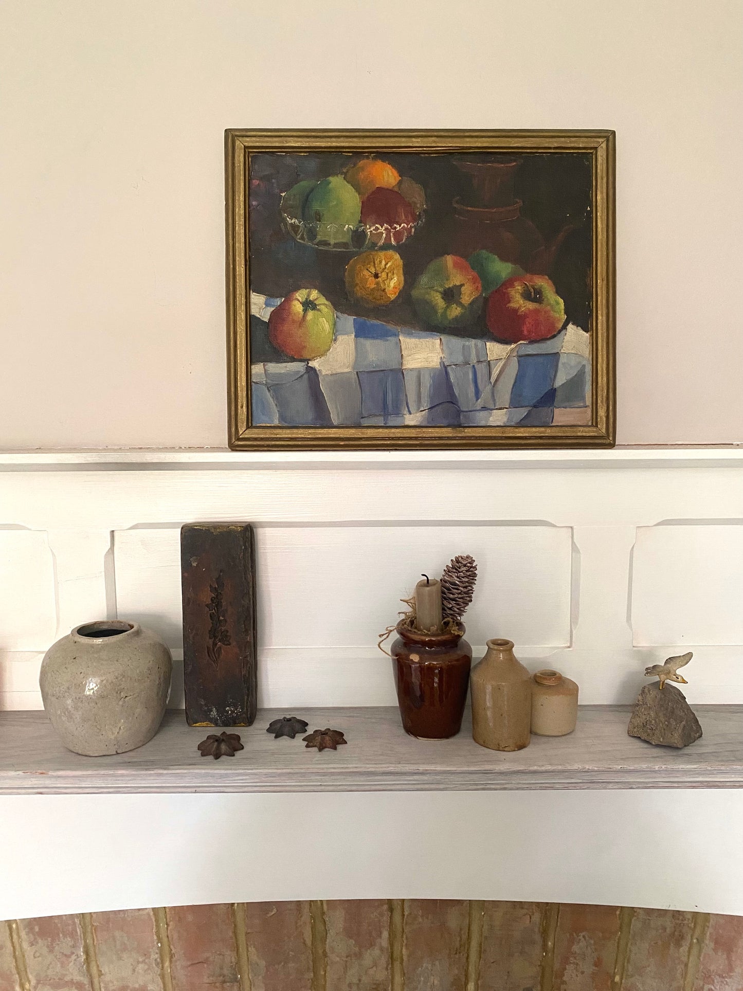 Fruitful Belgian Oil Painting