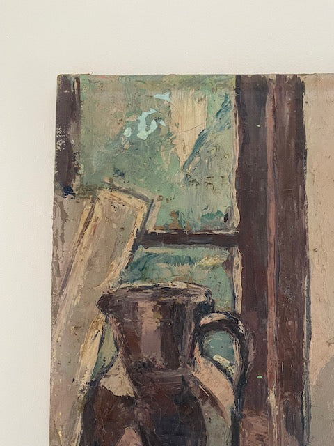The Abstract Jug - Oil Painting on Canvas