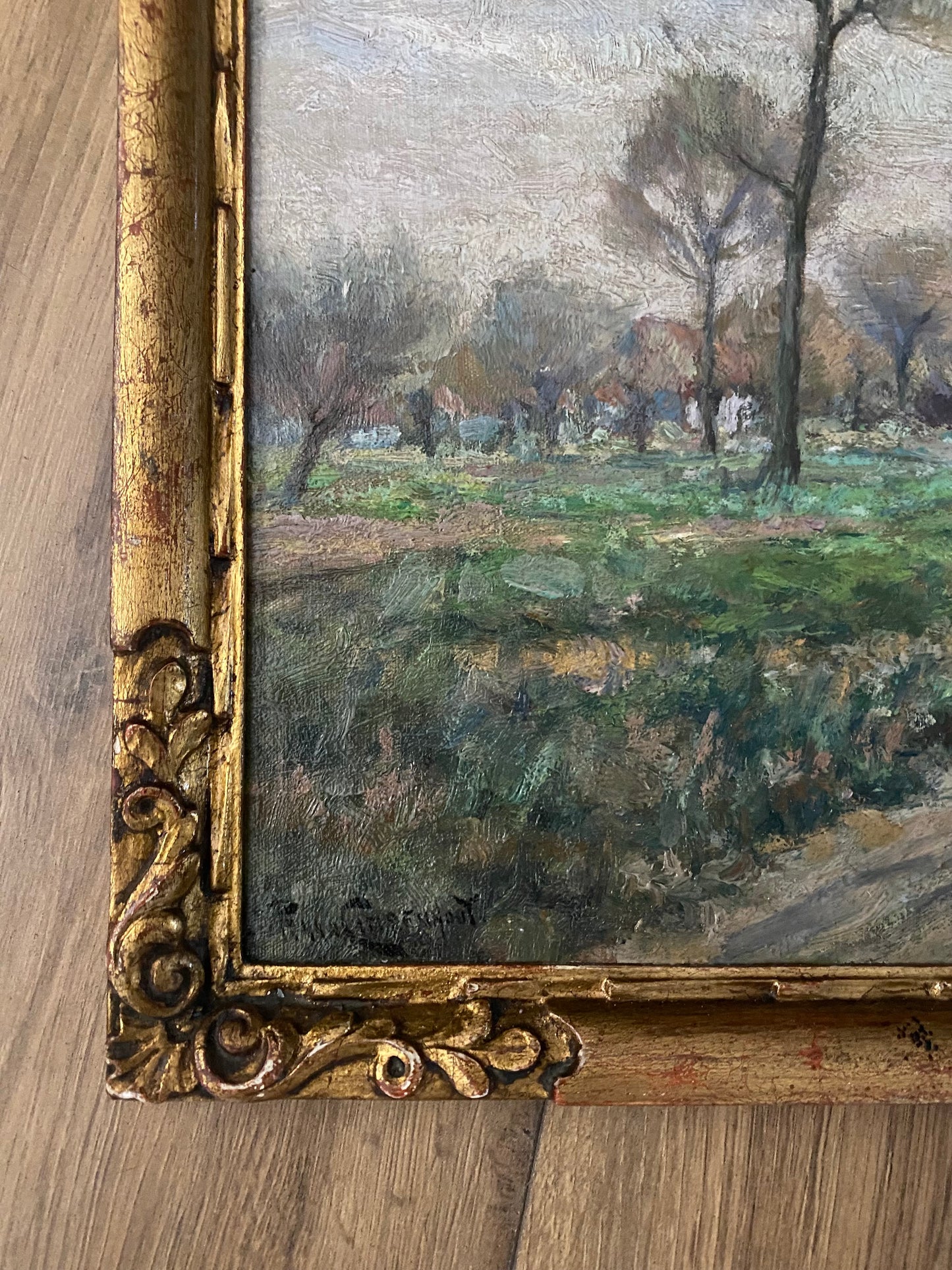 The Road Home Oil Painting