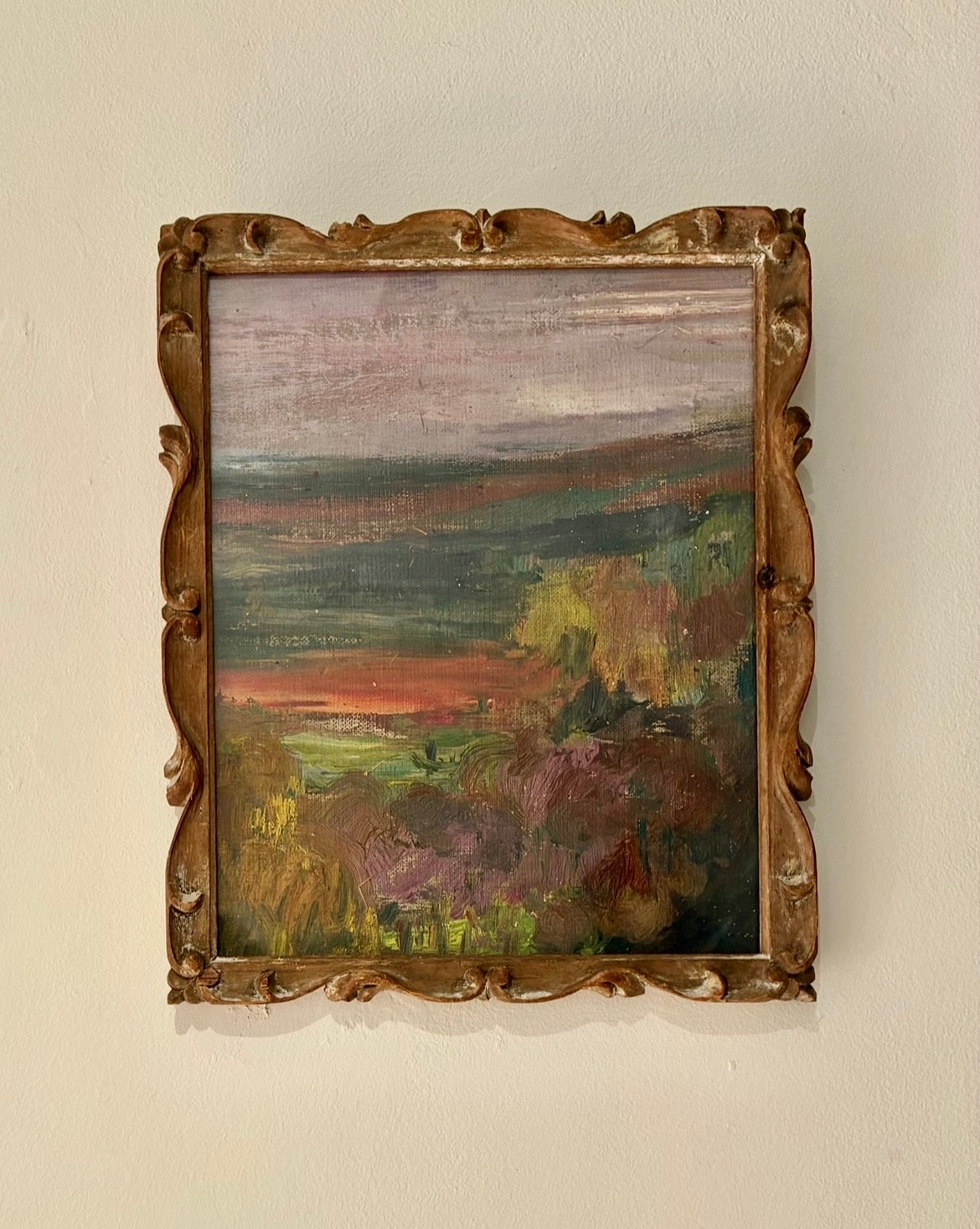 Hannaux Colourful Landscape Oil Painting