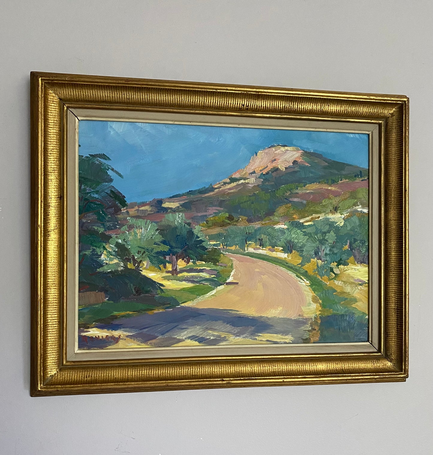 Road to Provence Oil Painting