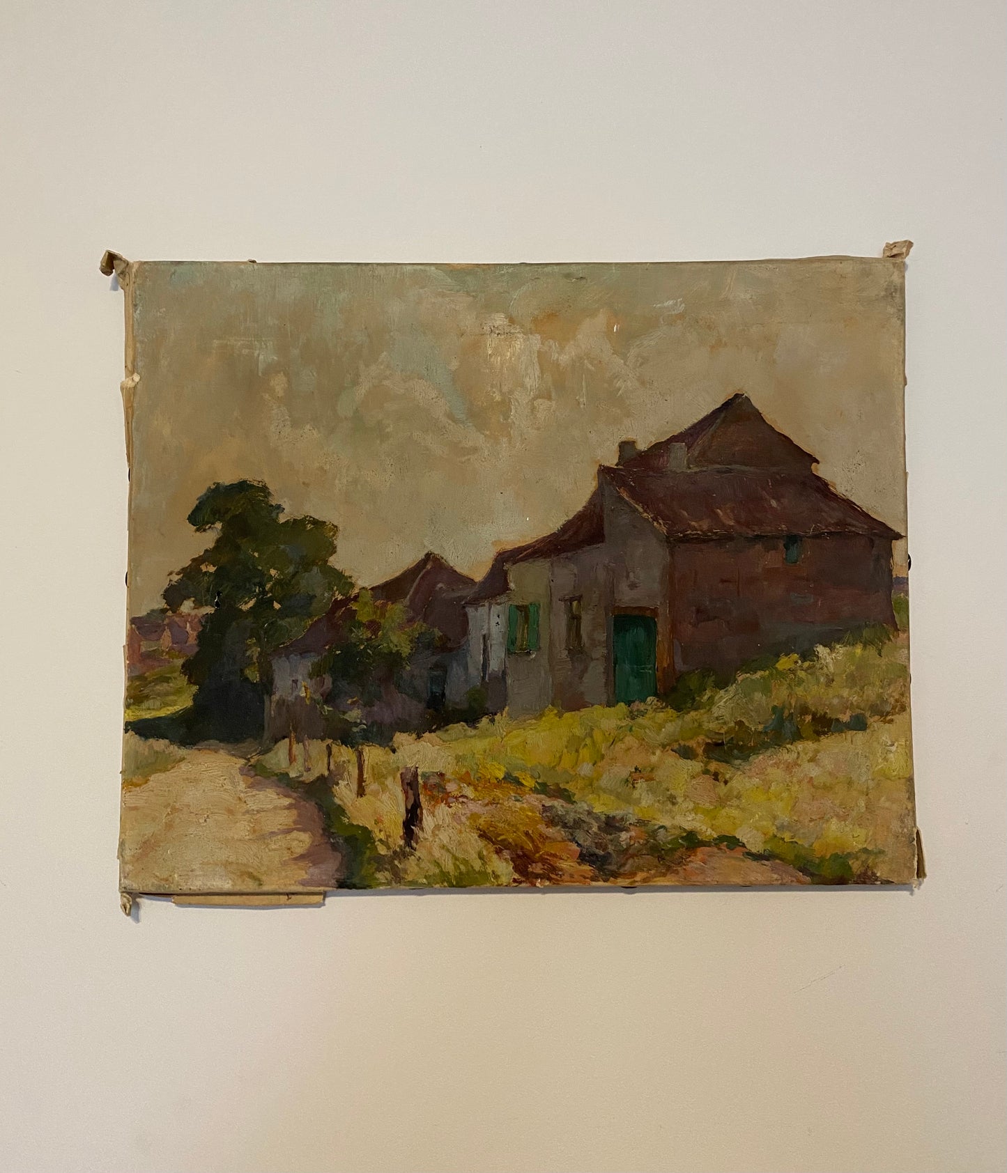 Farmland Oil on Canvas