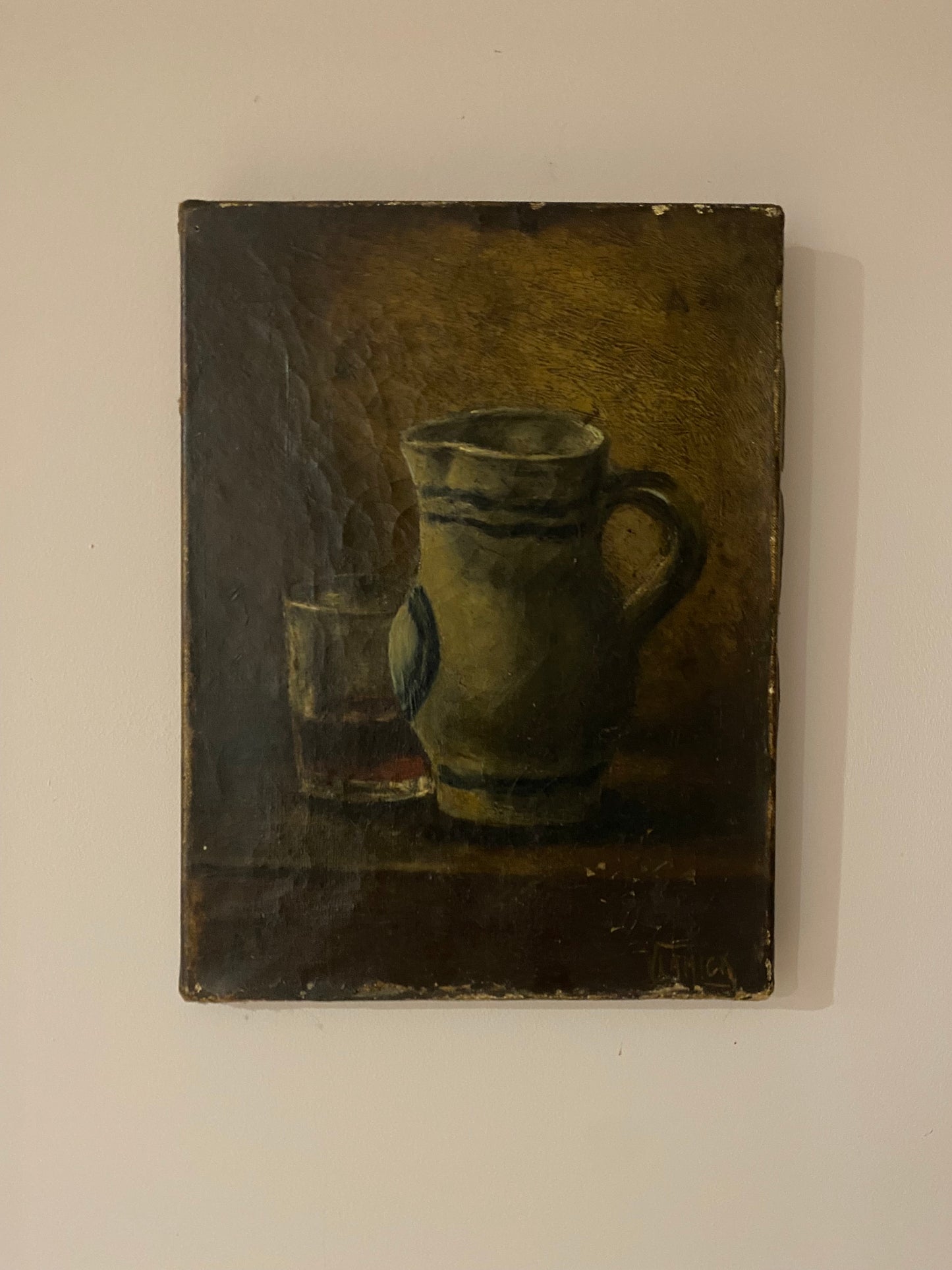 Just a Drop Oil Painting on Canvas