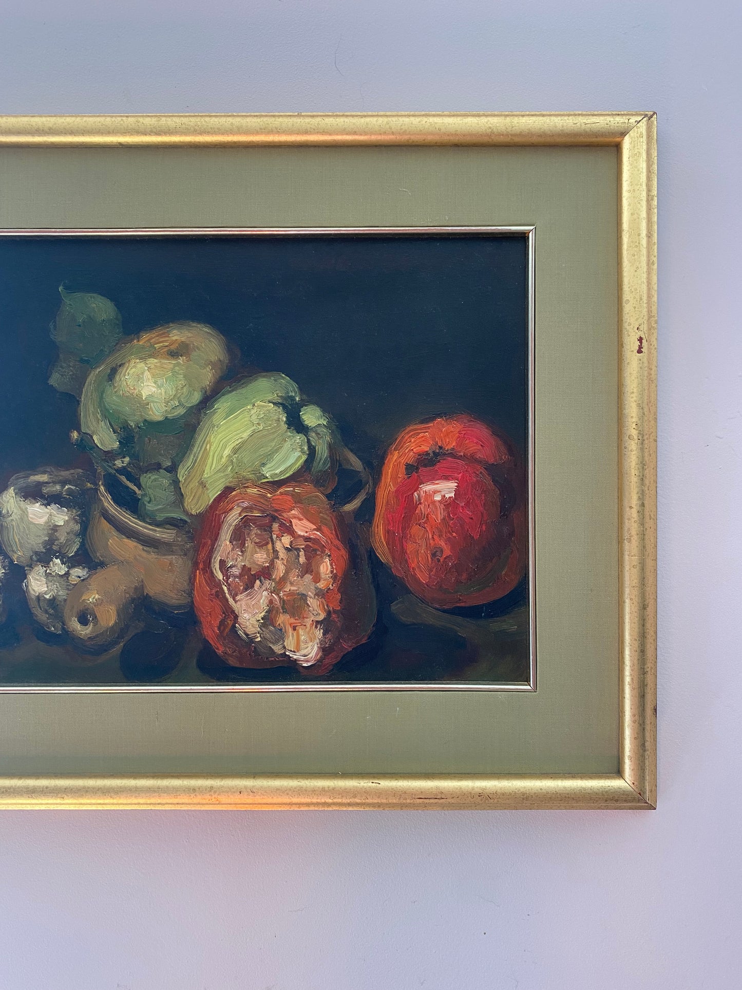 Fruit and Veg Still Life Oil Painting