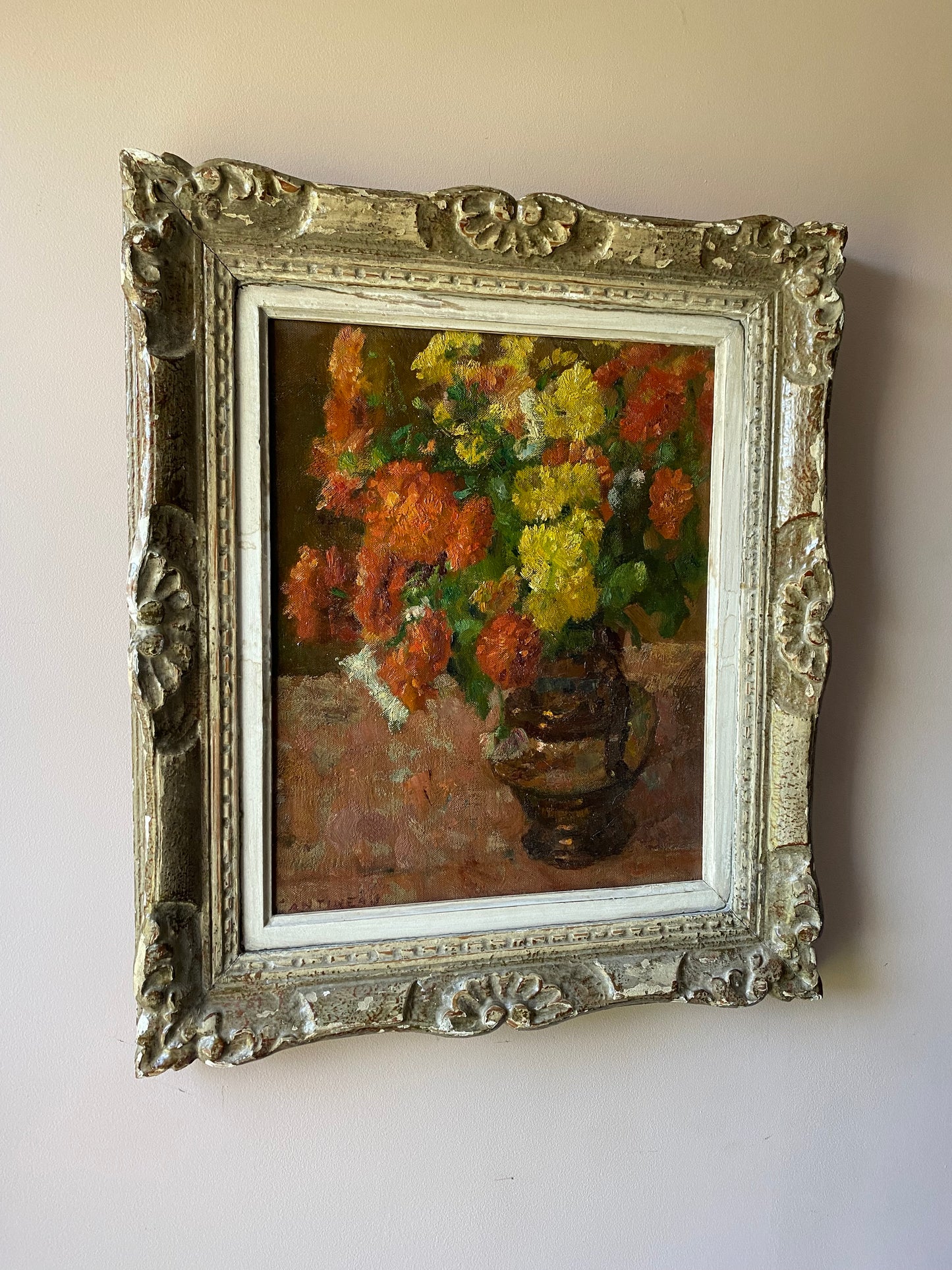 New Blooms Oil Painting by Cantineau