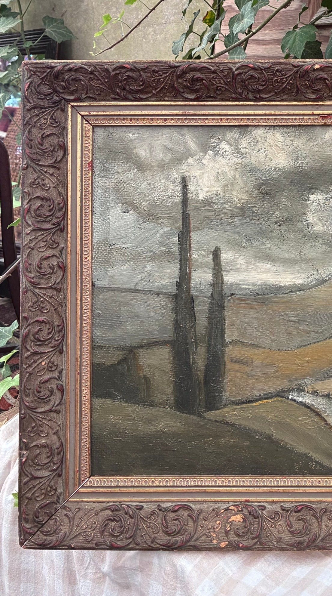 Fields of Green Oil Painting