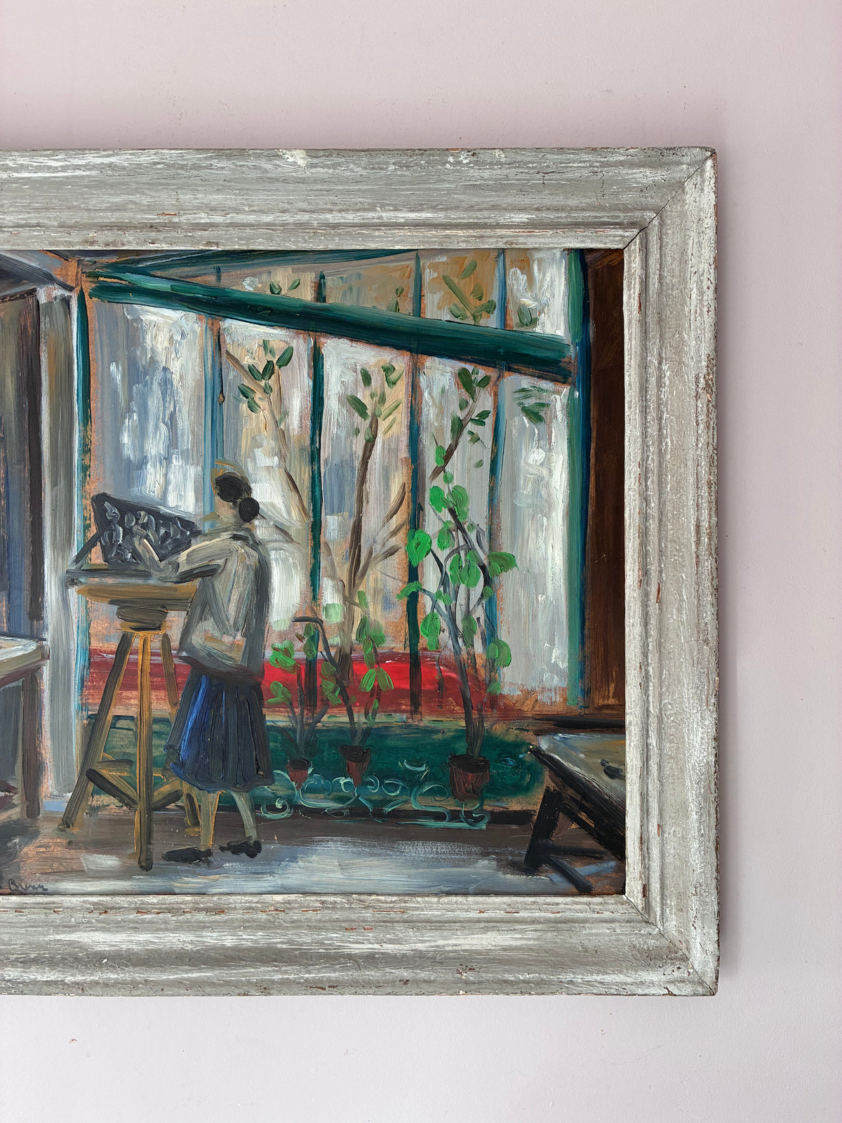 The Artist Studio Oil Painting