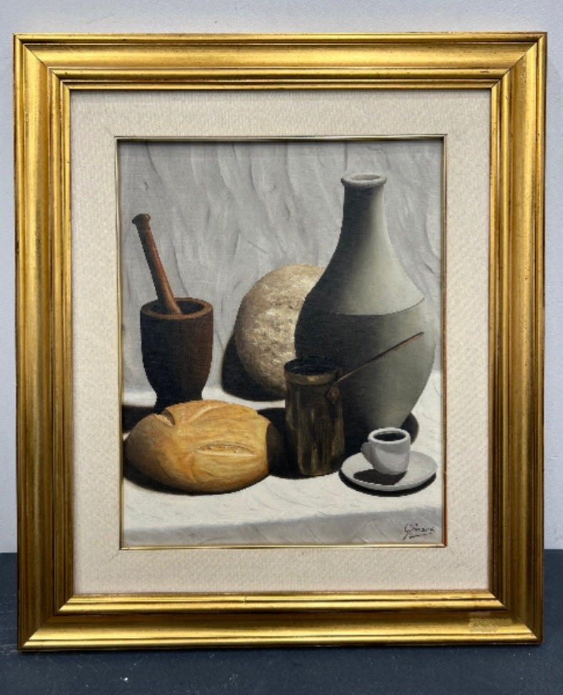 The Simple Life Still Life Painting on Canvas