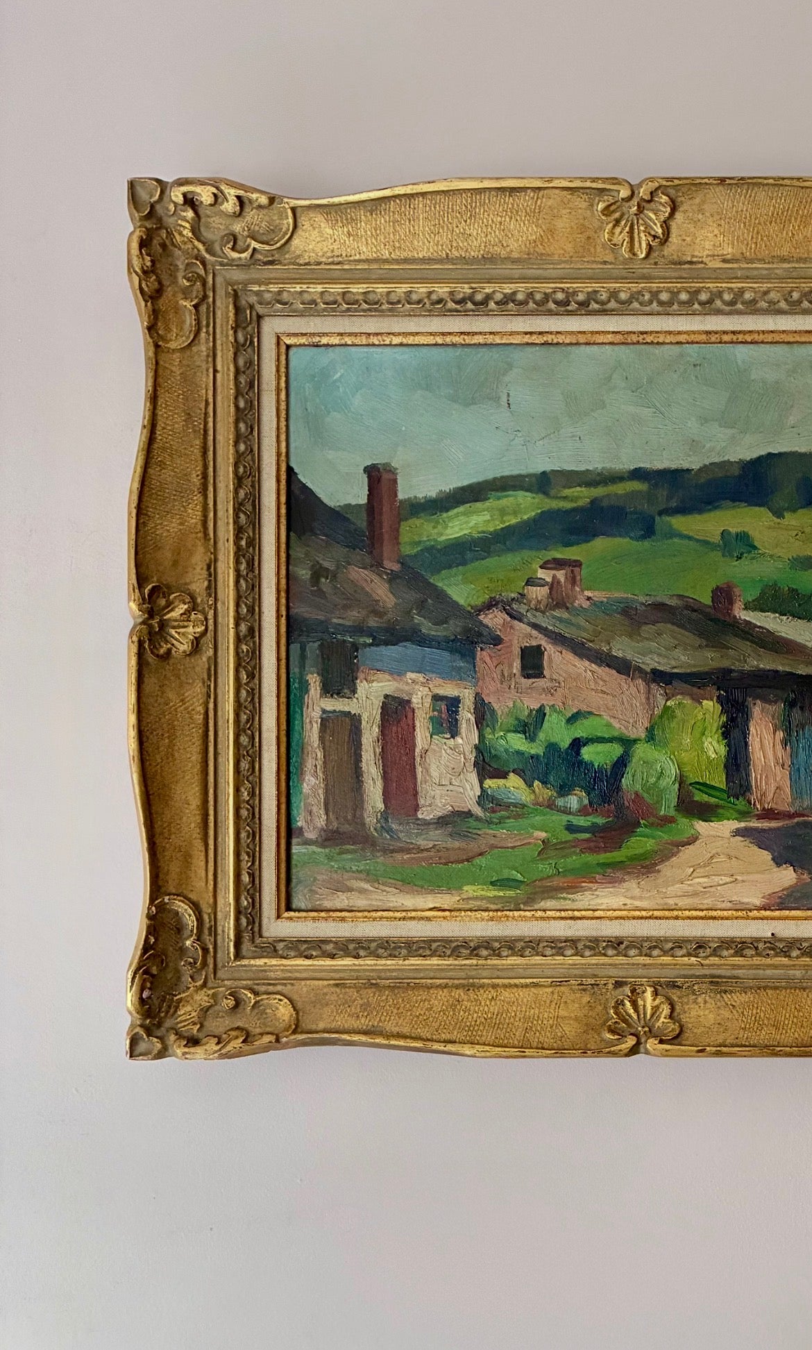 Over the Hills and Home Oil Painting