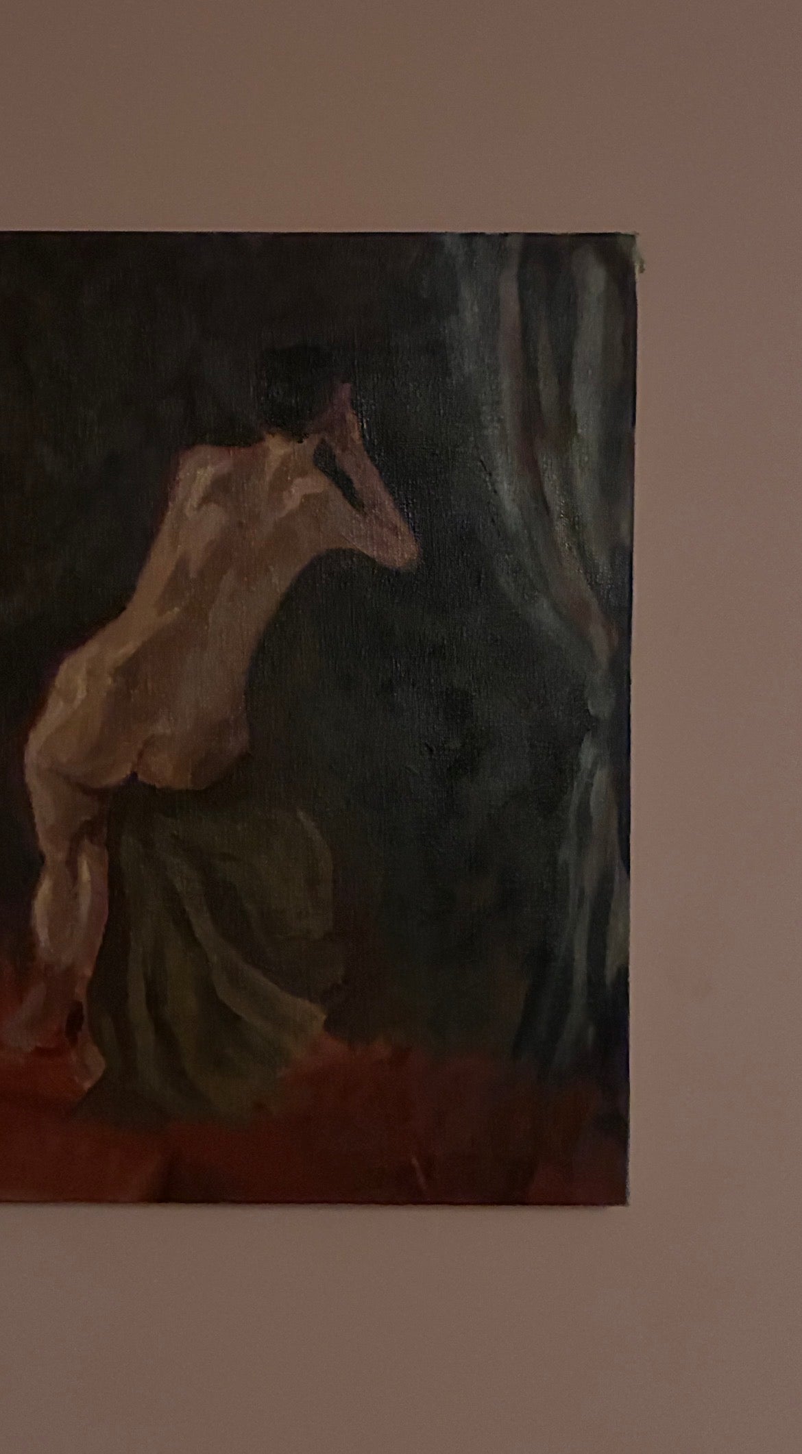 Shadows of the Night Portrait Painting