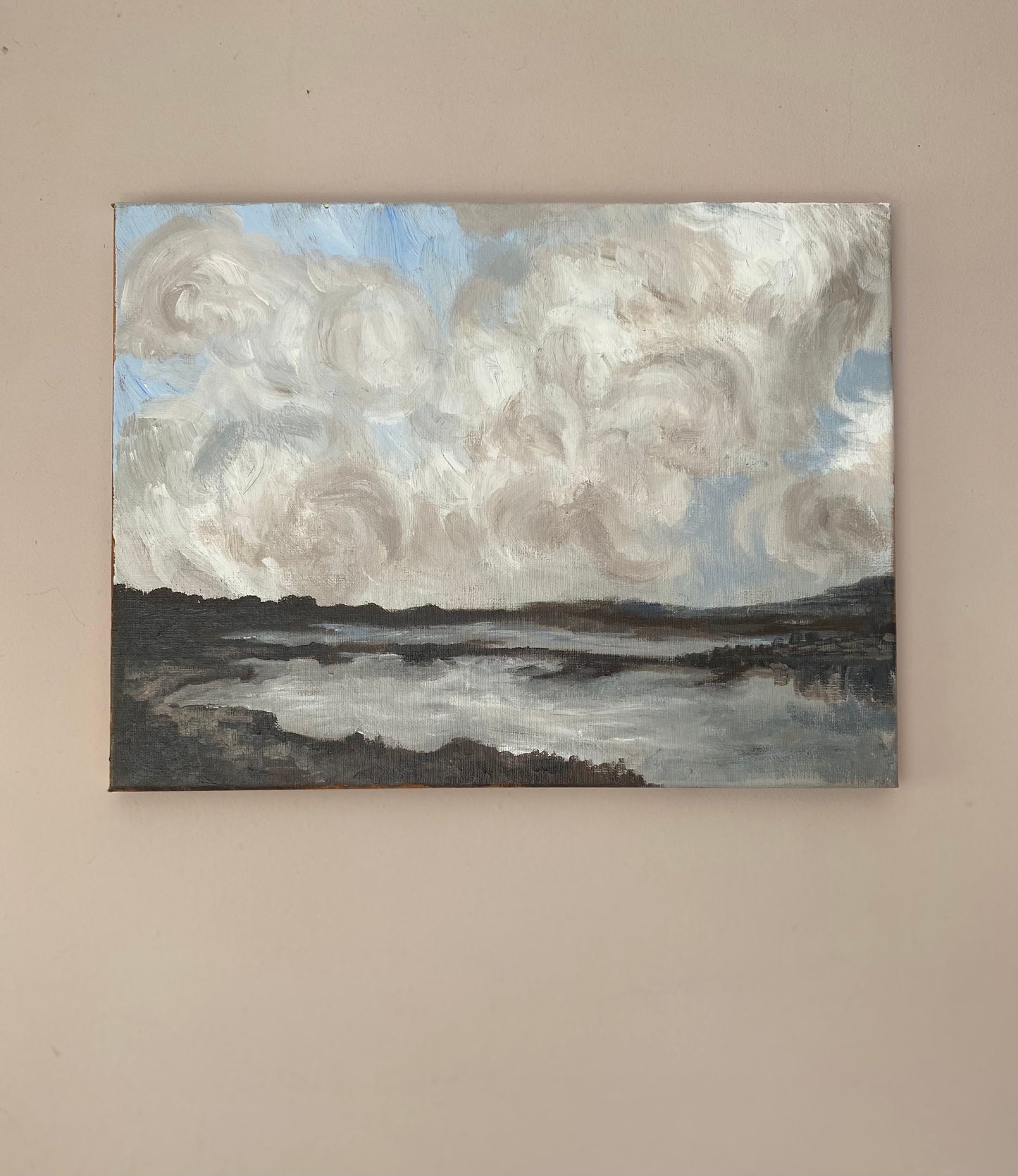Those Clouds Painting on Canvas