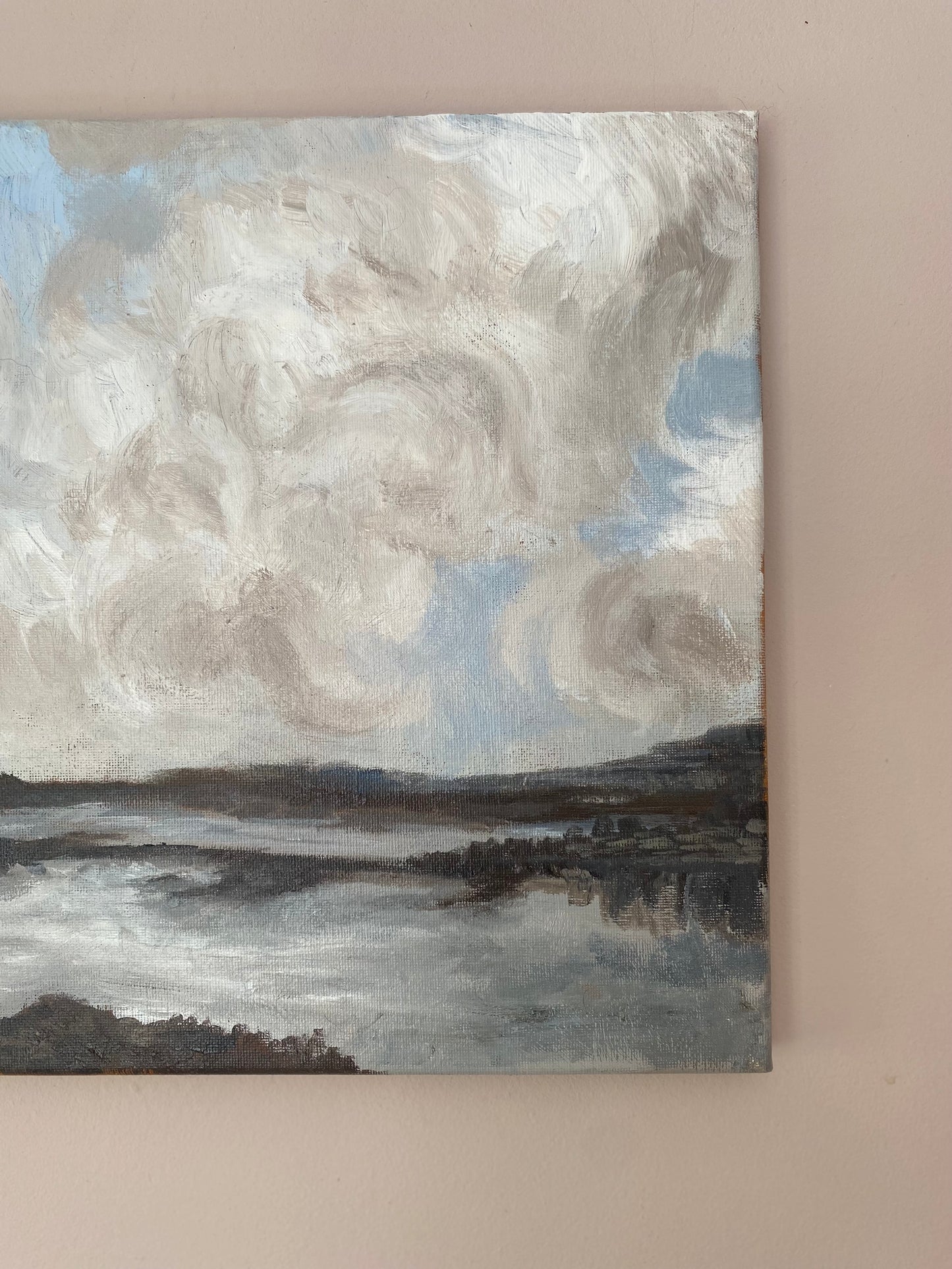 Those Clouds Painting on Canvas
