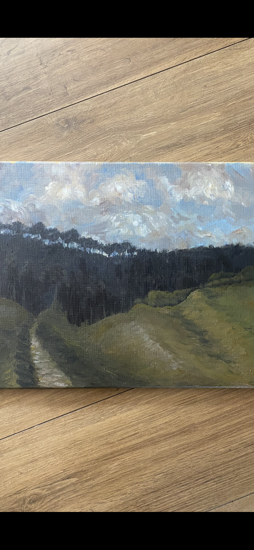 Somewhere Painting on Canvas
