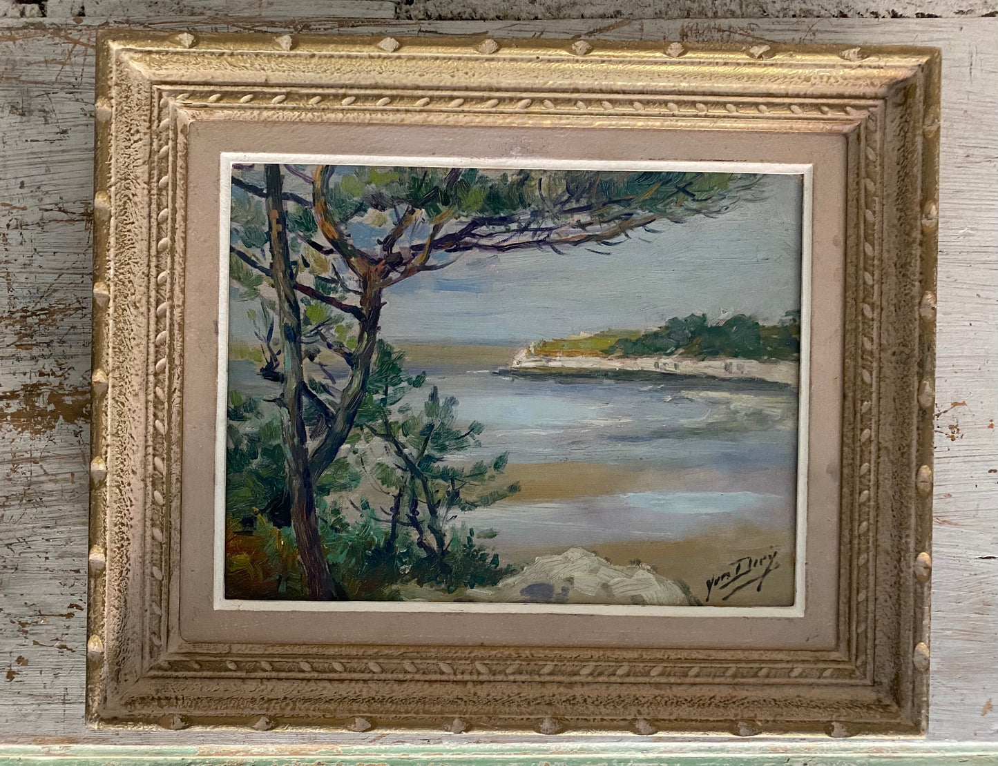 Charente Maritime Landscape Oil Painting