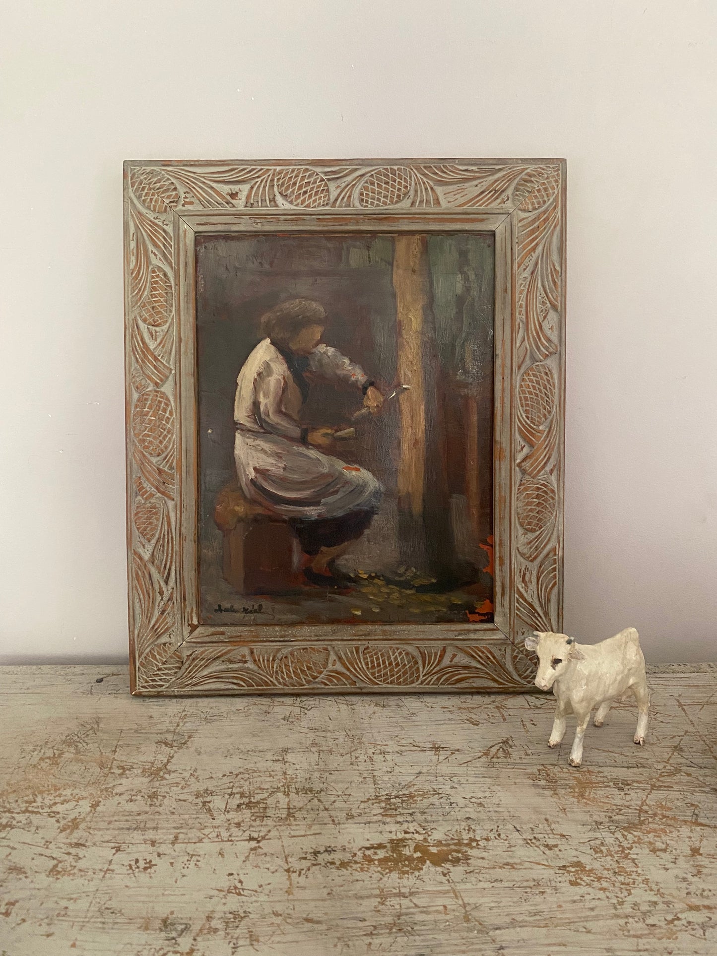 The French Carpenter Oil Painting
