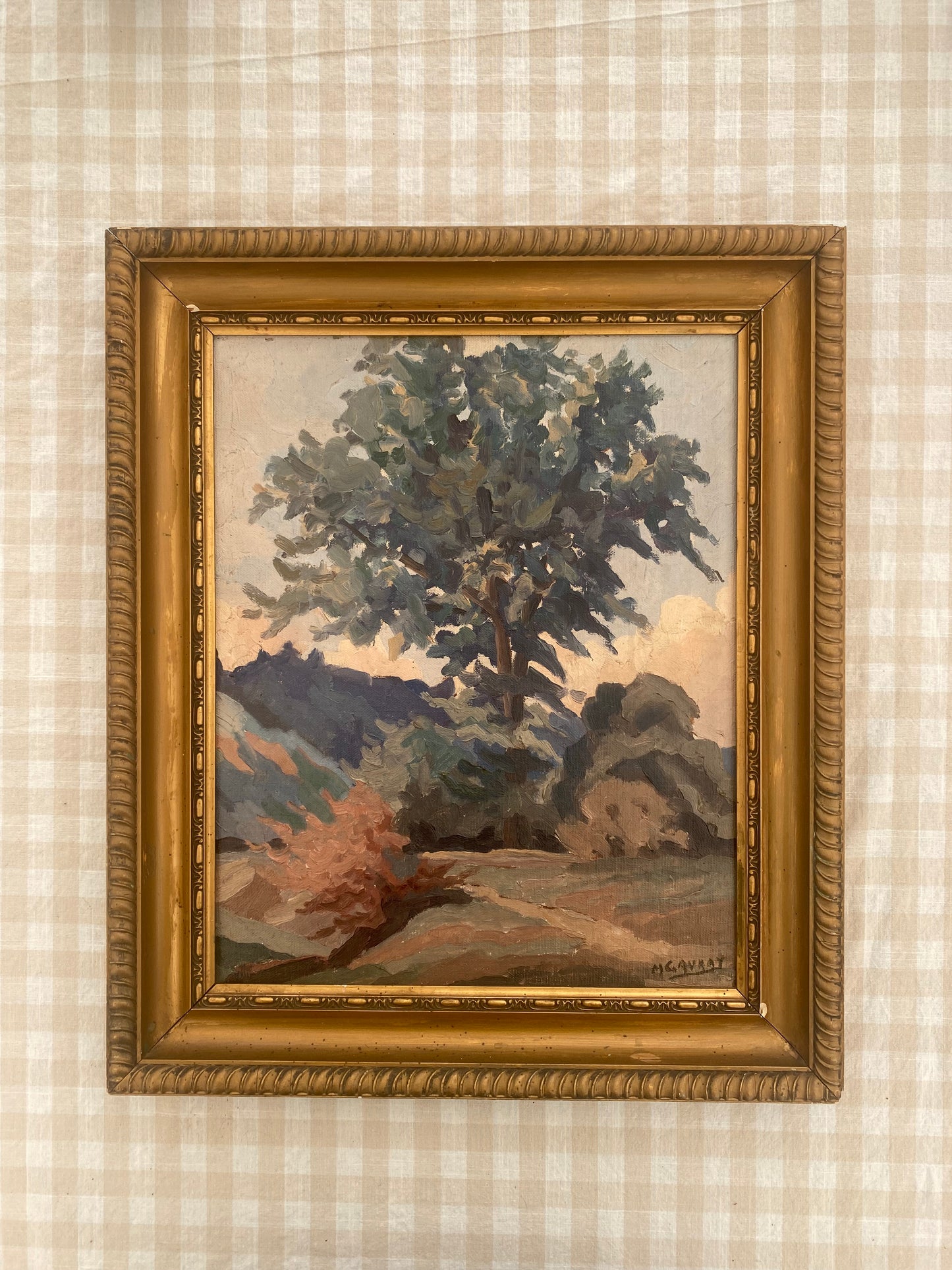 The Peaceful Tree Oil Painting