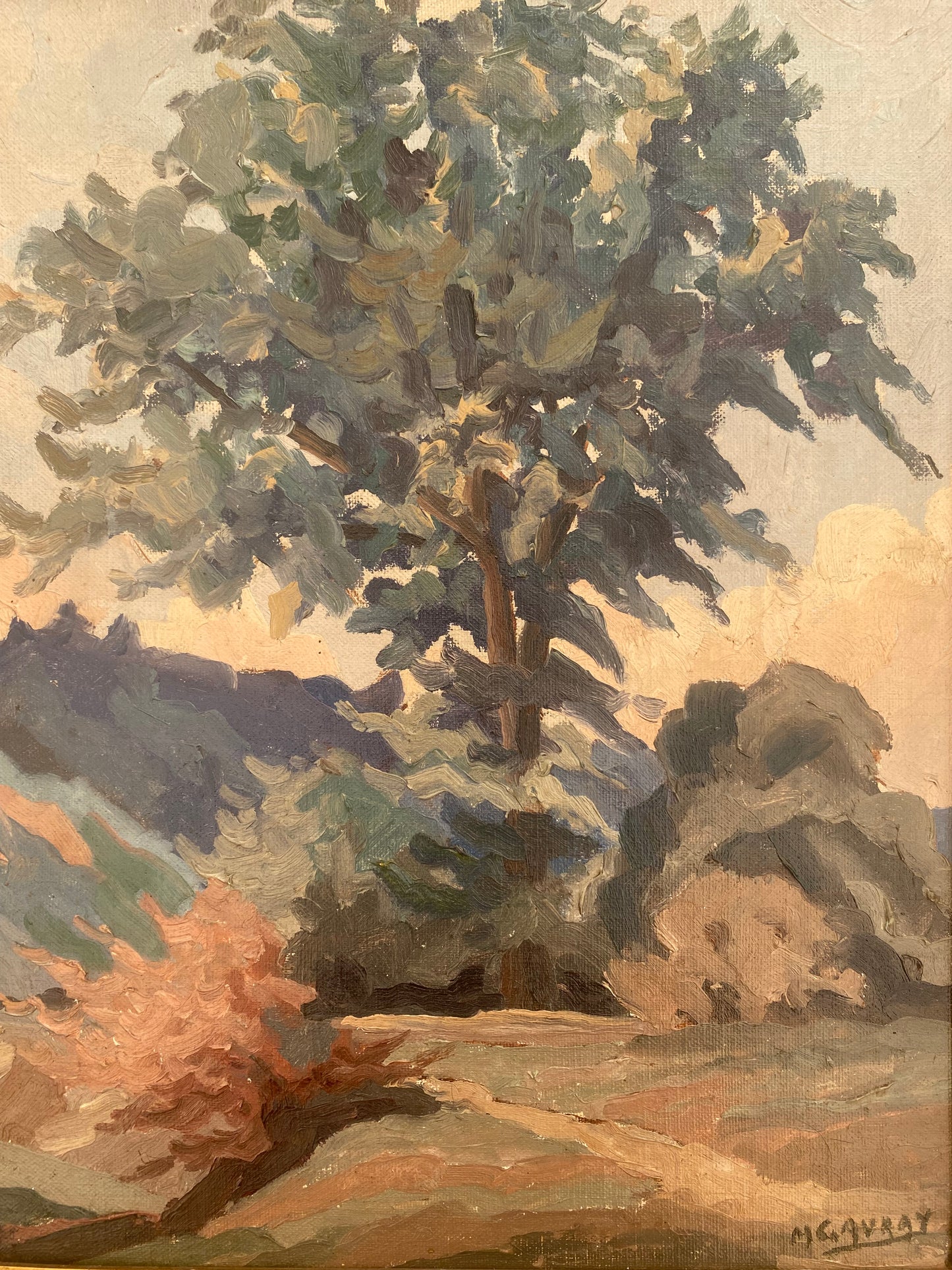The Peaceful Tree Oil Painting