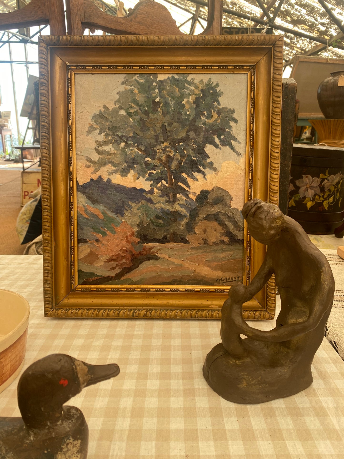 The Peaceful Tree Oil Painting