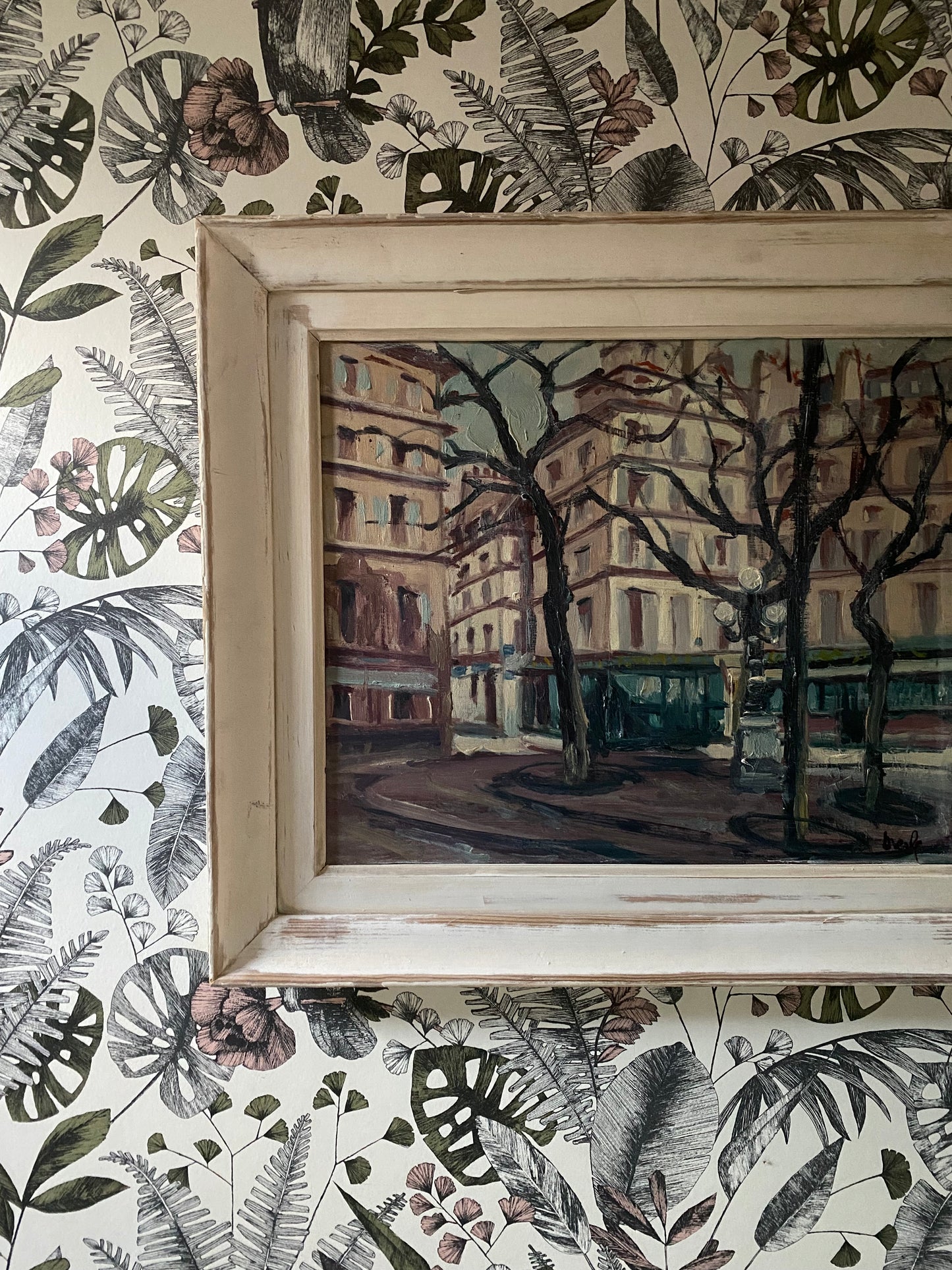 View of Place Furstemberg Oil Painting