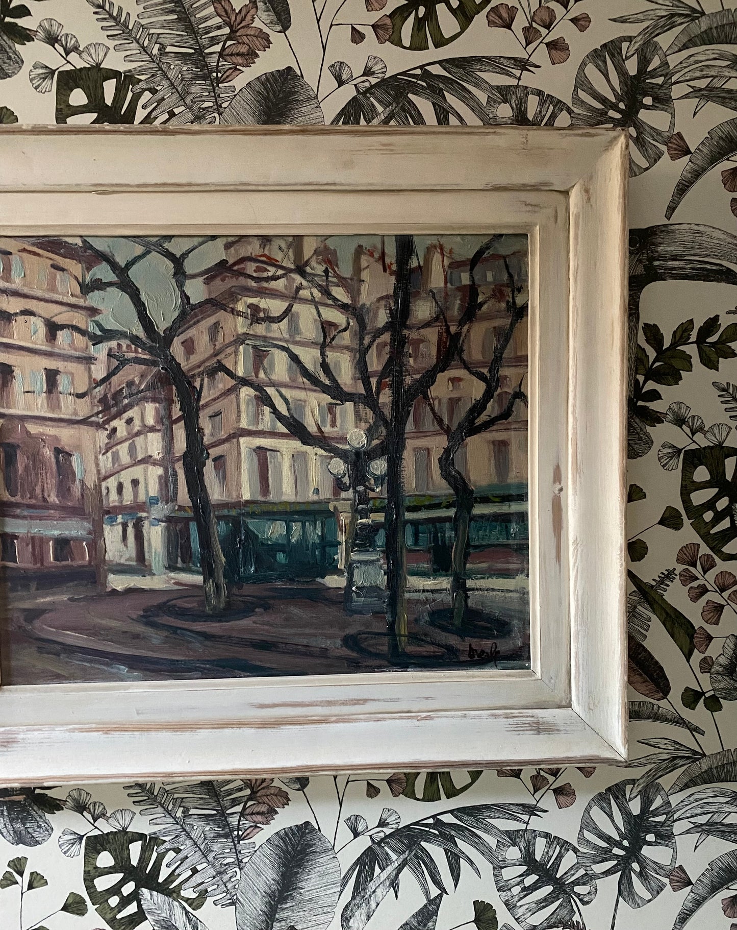 View of Place Furstemberg Oil Painting