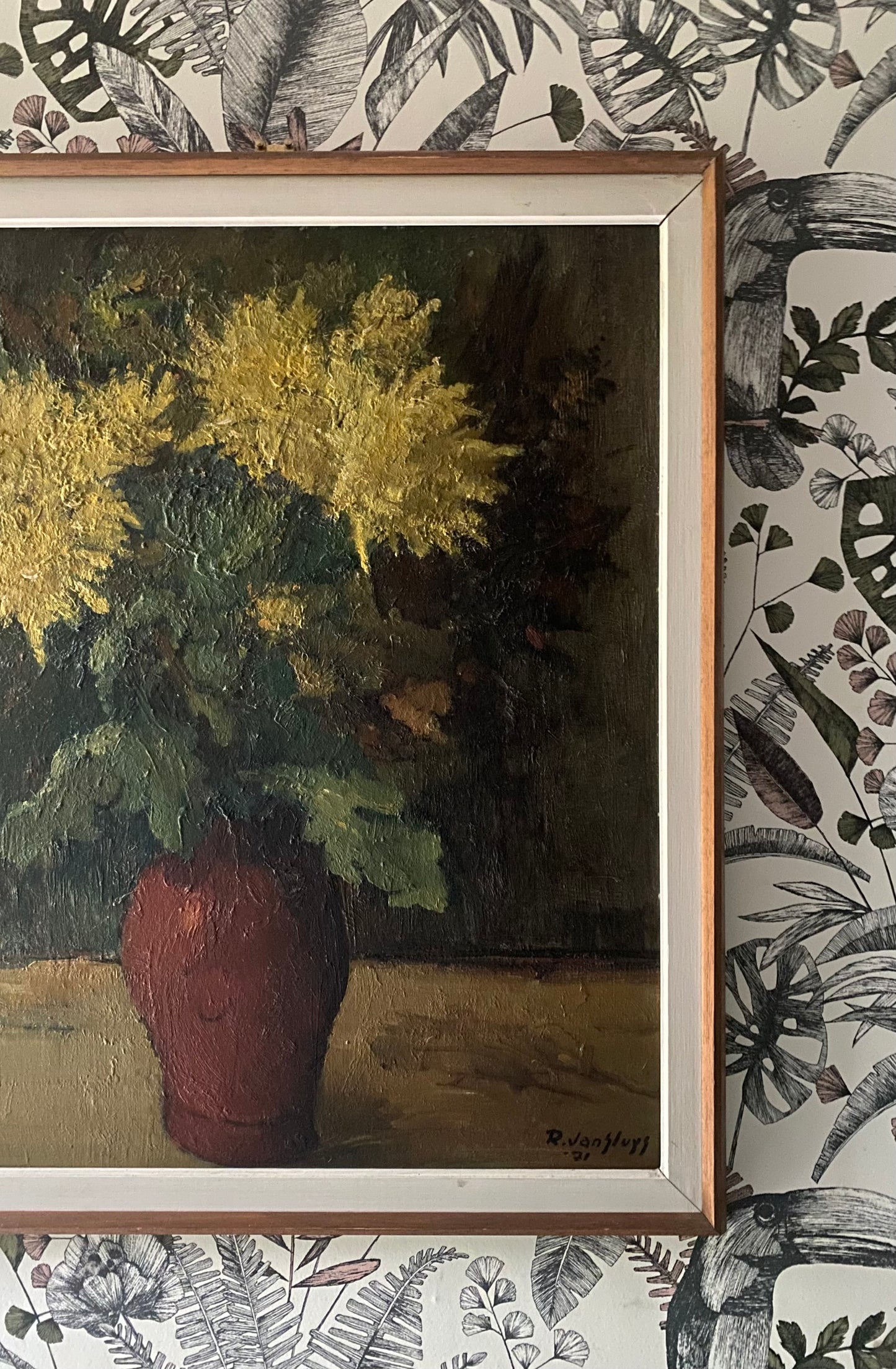 Fleurs sur la Table Oil Painting