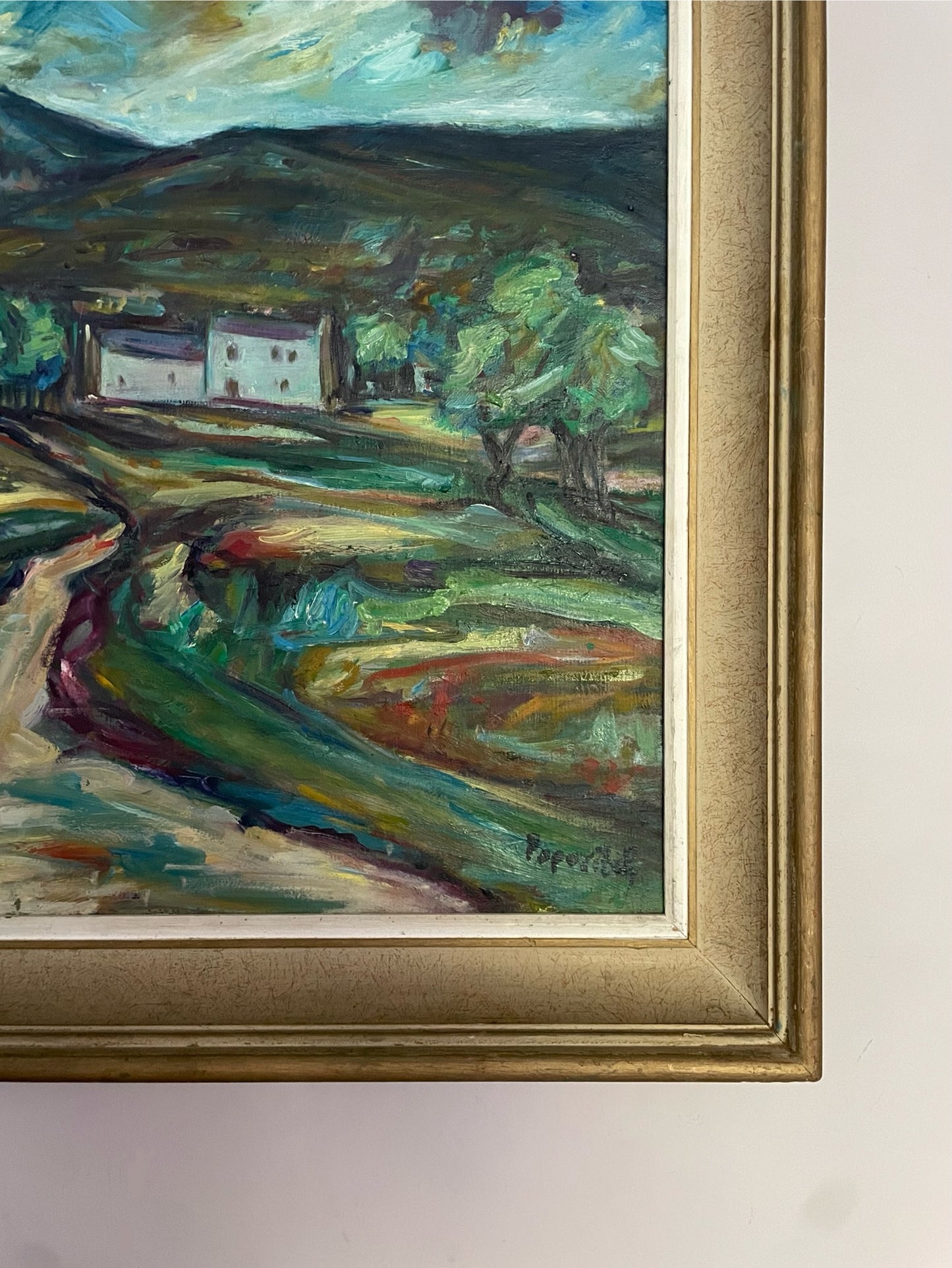 Popovitch Landscape Oil Painting on Canvas