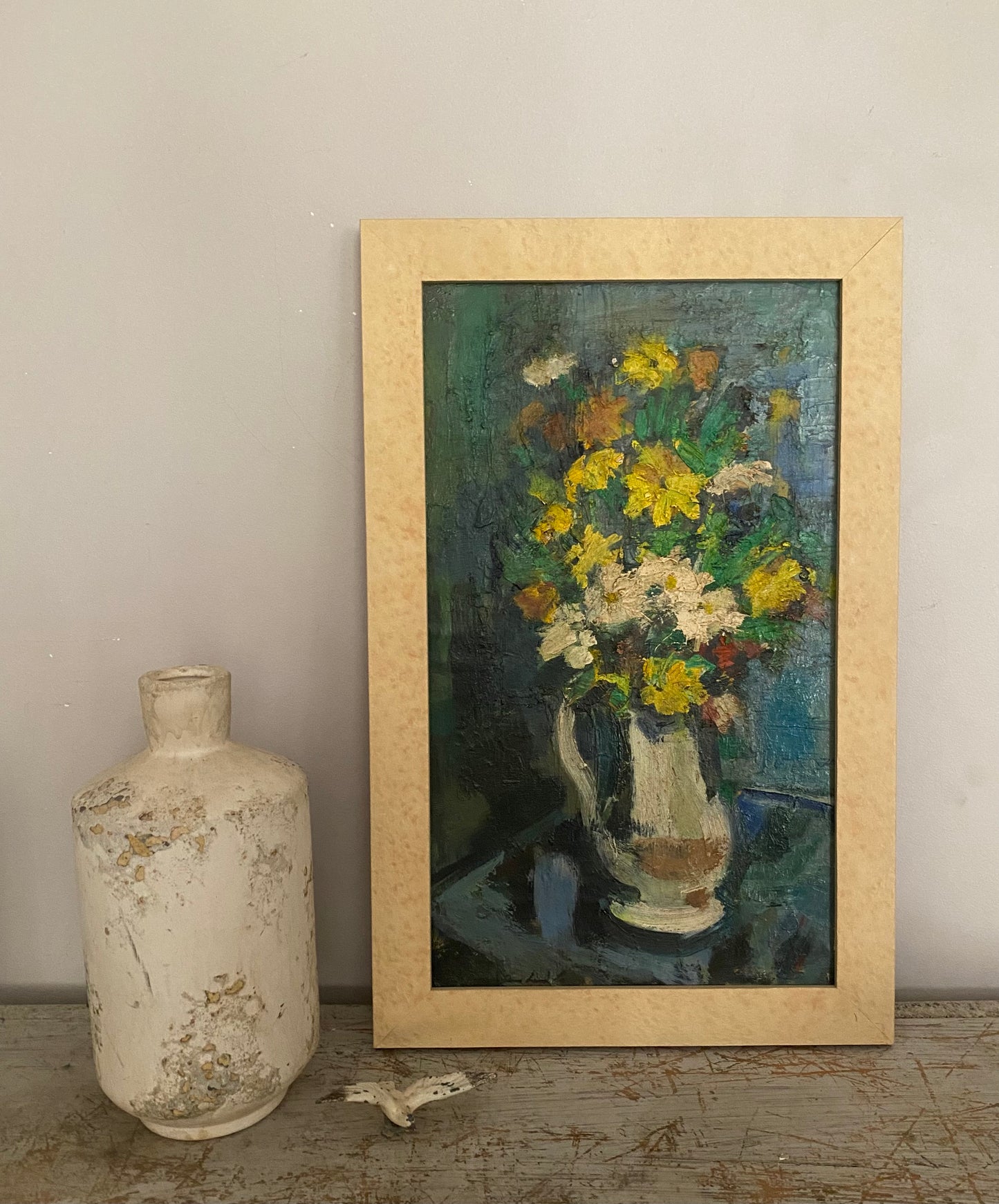Une Peinture Fleurs Oil Painting