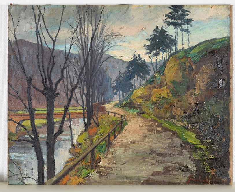 Hubert Gondorf Dreamer’s Path Oil Painting on Canvas