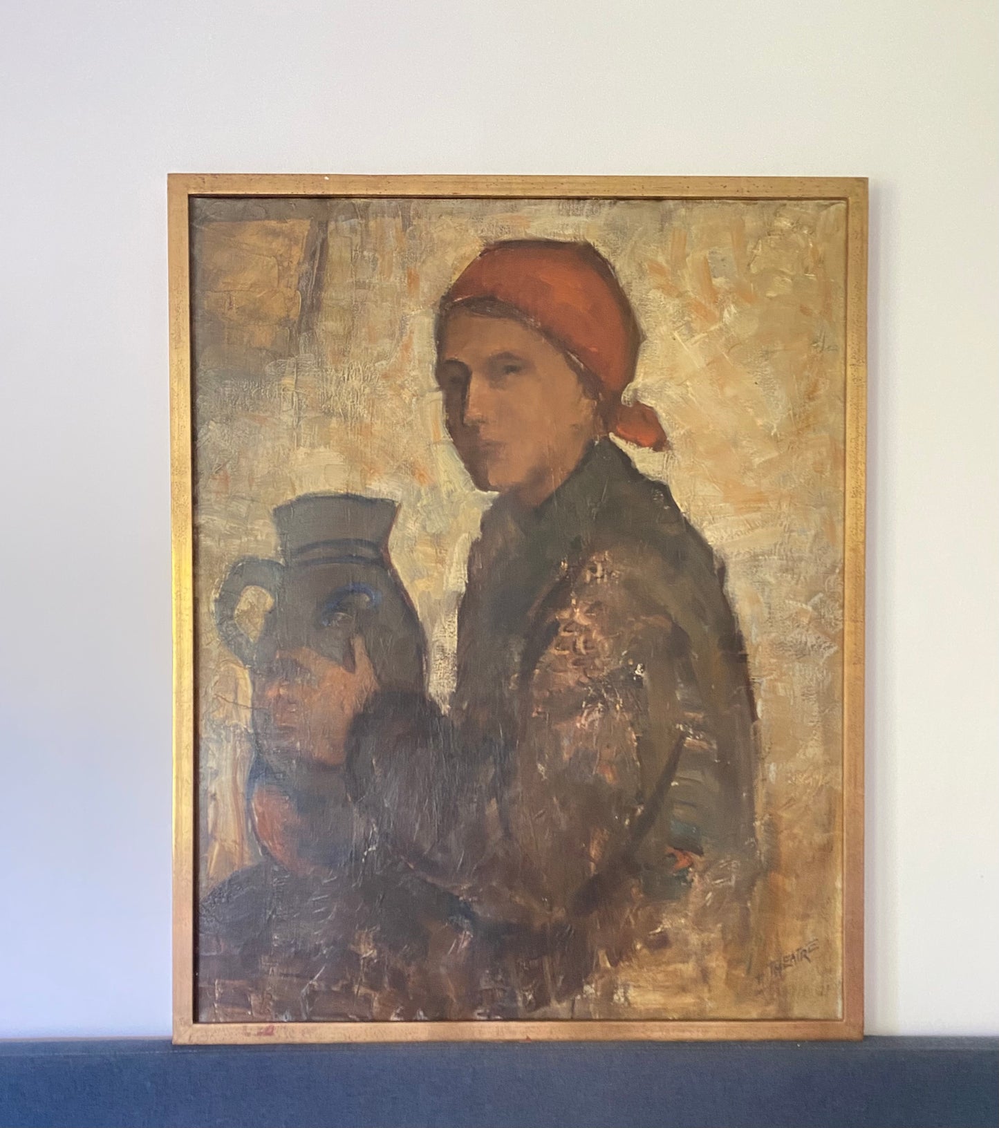 Henri Thèatre La Fermière Oil Painting on Canvas