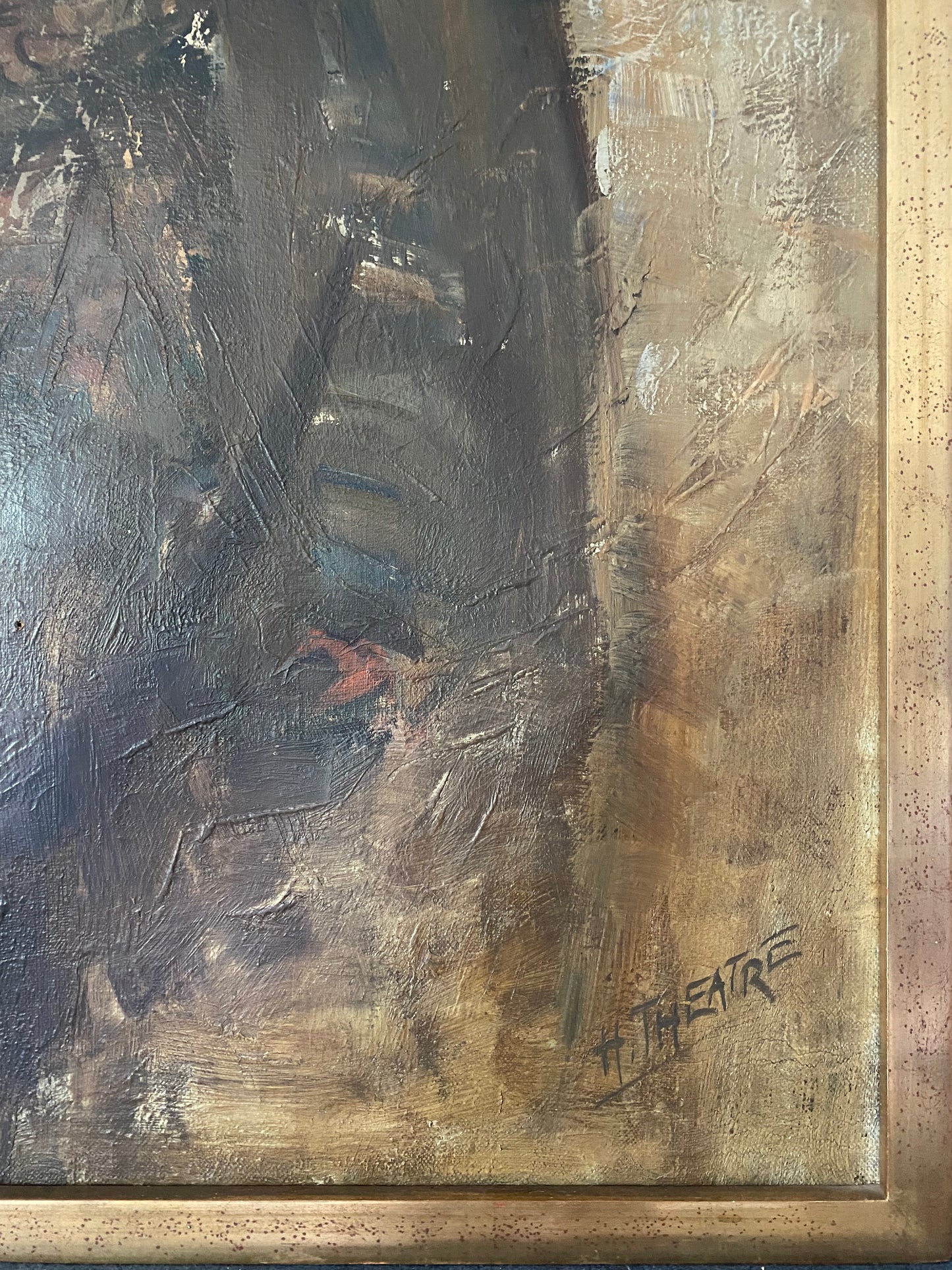Henri Thèatre La Fermière Oil Painting on Canvas