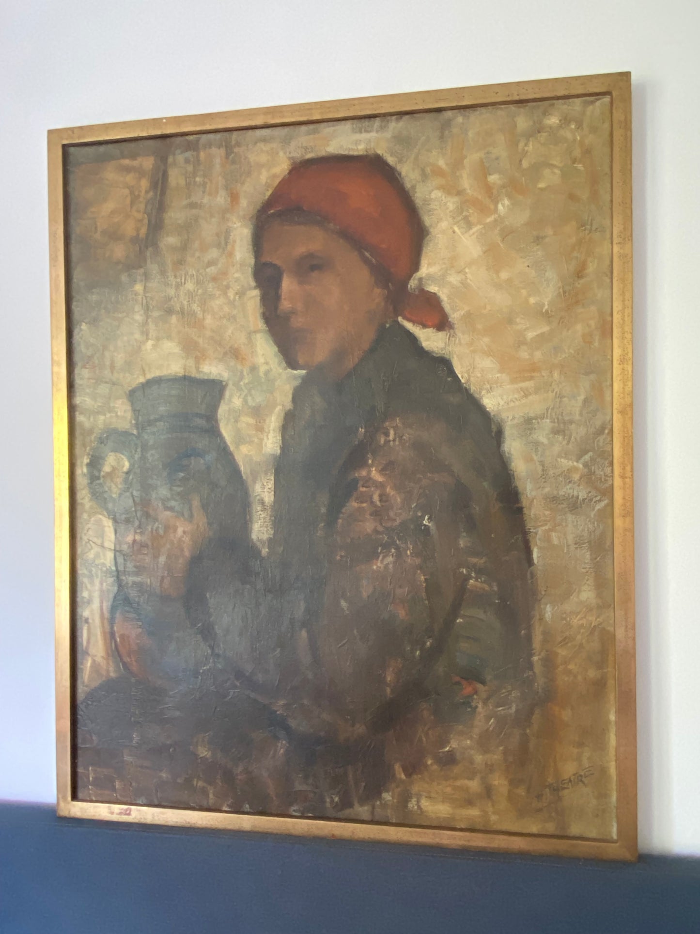 Henri Thèatre La Fermière Oil Painting on Canvas