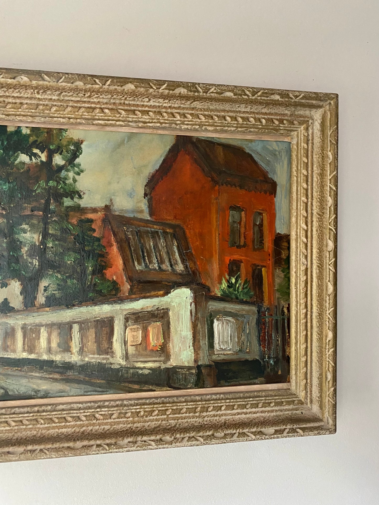 Parisian Street Oil Painting
