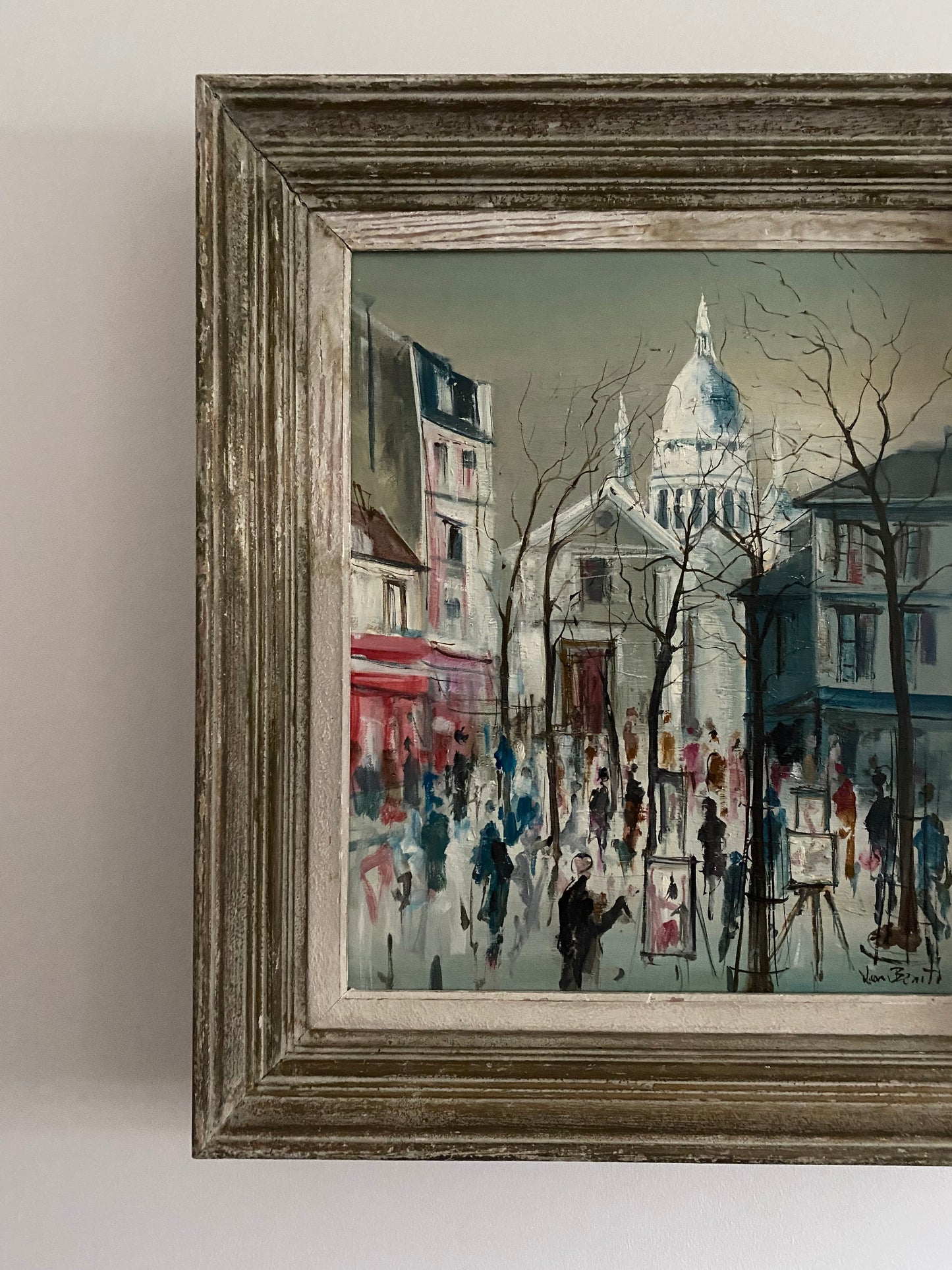 Montmartre Paris Oil Painting on Canvas