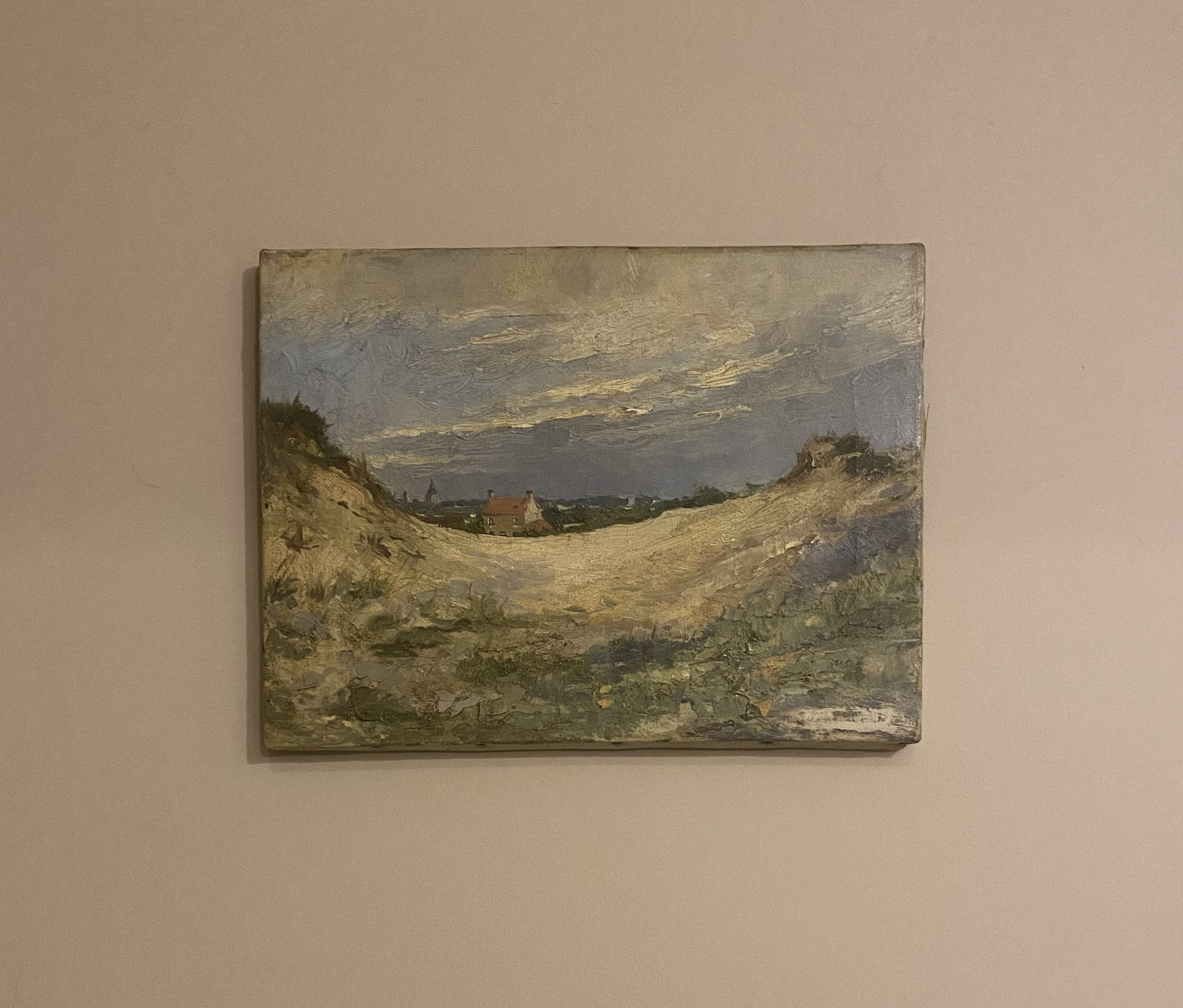 A View from the Beach Oil Painting on Canvas
