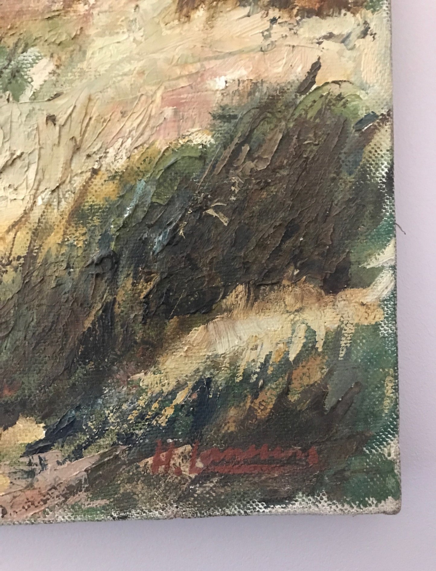 A Sea View Painting - Oil on Canvas