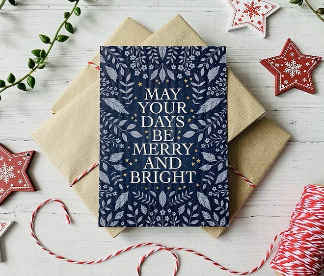 Merry & Bright Christmas Card
