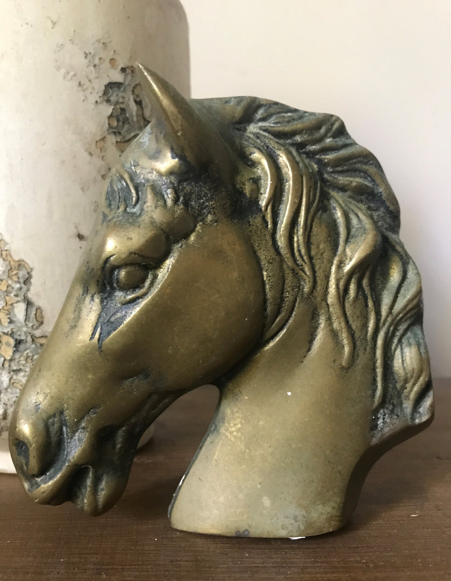 Decorative Brass Horse Head