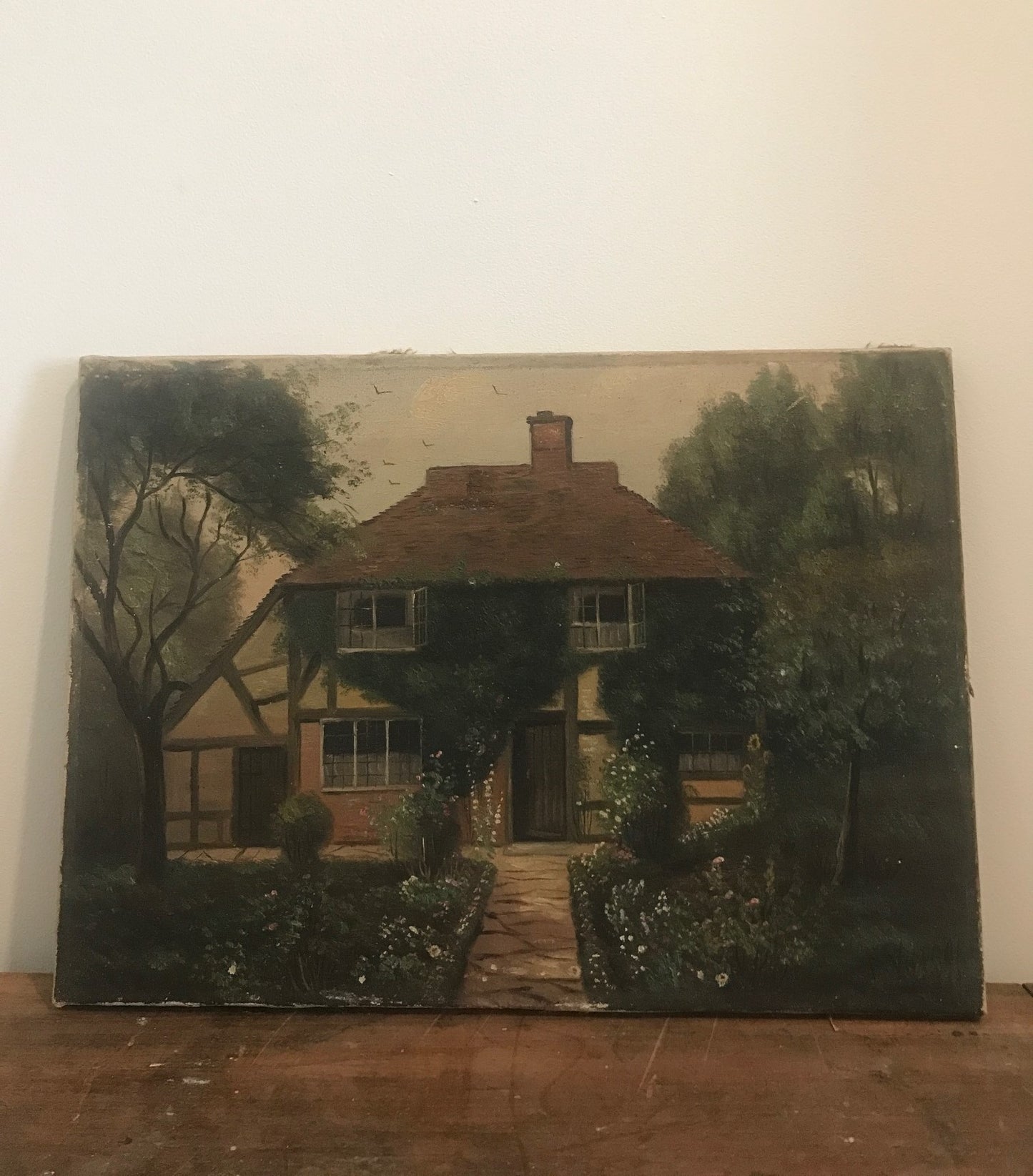 The Cottage Oil on Canvas